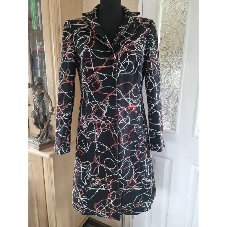 Other Wool coat with an original pattern, Prêt-à-porter, size M Size M / US 6-8 / IT 42-44 - 10 Thumbnail