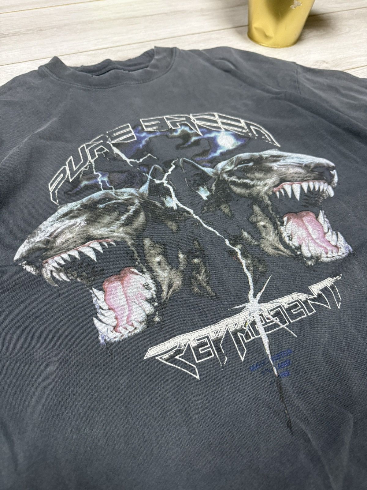 Represent Clo. Represent pure breed dog distressed faded tee shirt Size US M / EU 48-50 / 2 - 4 Thumbnail
