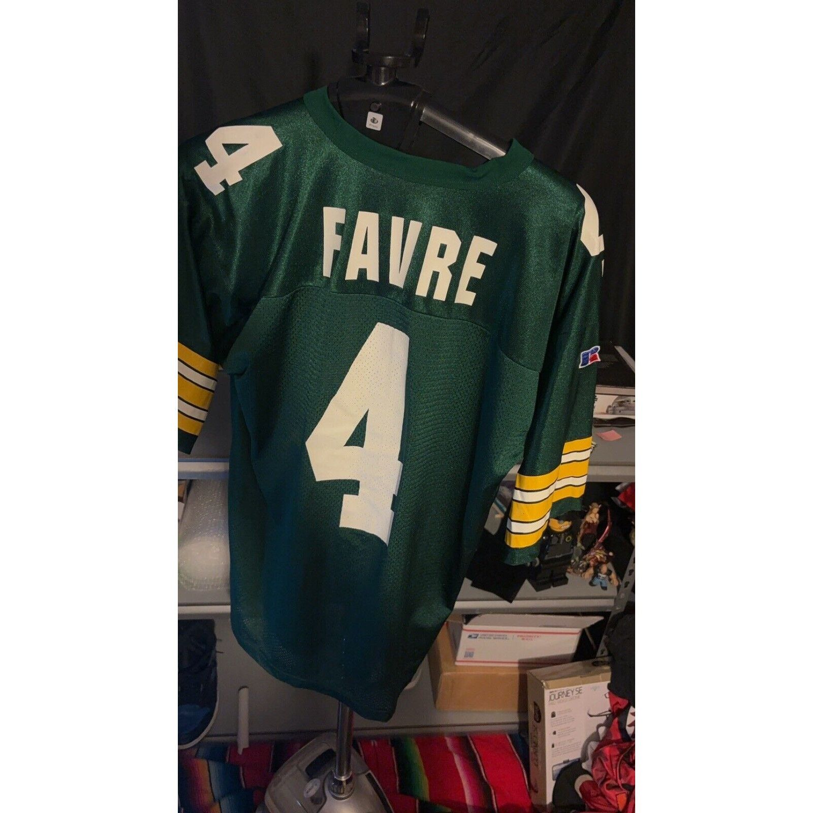 Russell Athletic GREEN BAY PACKERS BRETT FAVRE JERSEY SIZE 48 Green Size US M / EU 48-50 / 2 - 2 Thumbnail