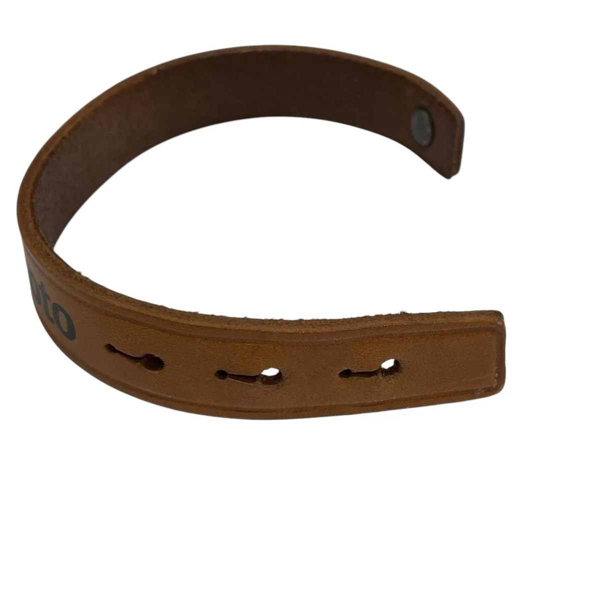 Yohji Yamamoto YOHJI YAMAMOTO leather bracelet Size ONE SIZE - 2 Thumbnail