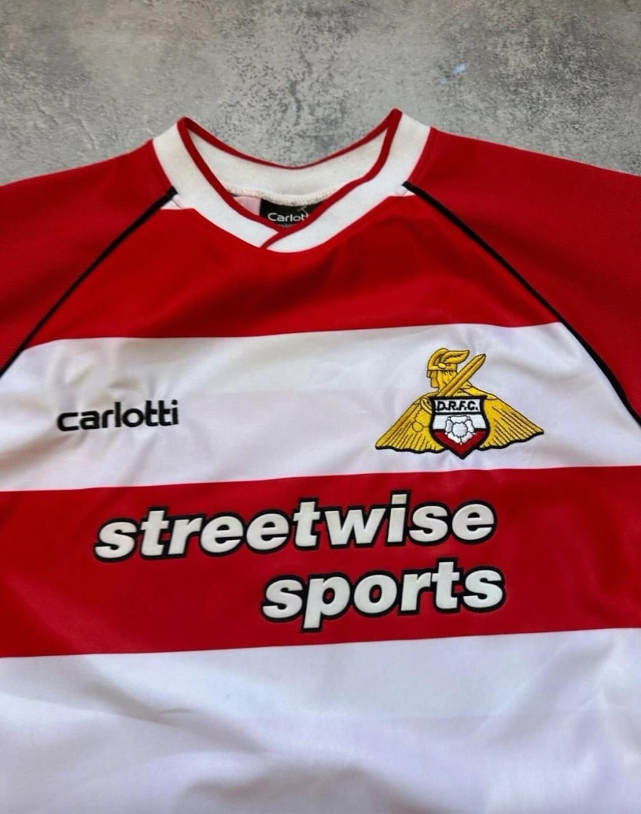 Other Doncaster Rovers 2003 - 2005 Carlotti Home Football Shirt Size US XL / EU 56 / 4 - 3 Thumbnail