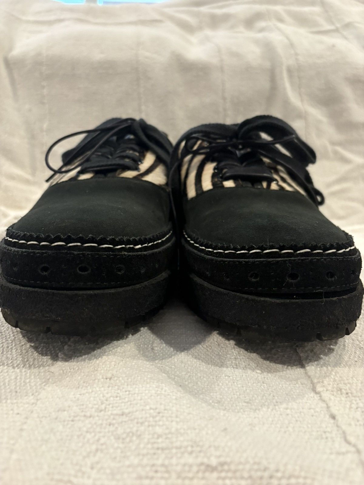 Sacai Sacai Zebra Haircalf Leather Vibram Sole Made in Japan Size US 9.5 / EU 42-43 - 7 Thumbnail