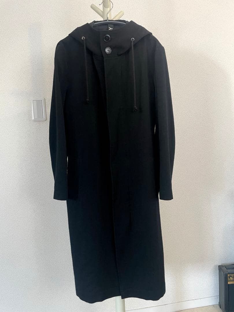 Ground Y Long Hooded Outwear Coat Size US S / EU 44-46 / 1 - 1 Thumbnail