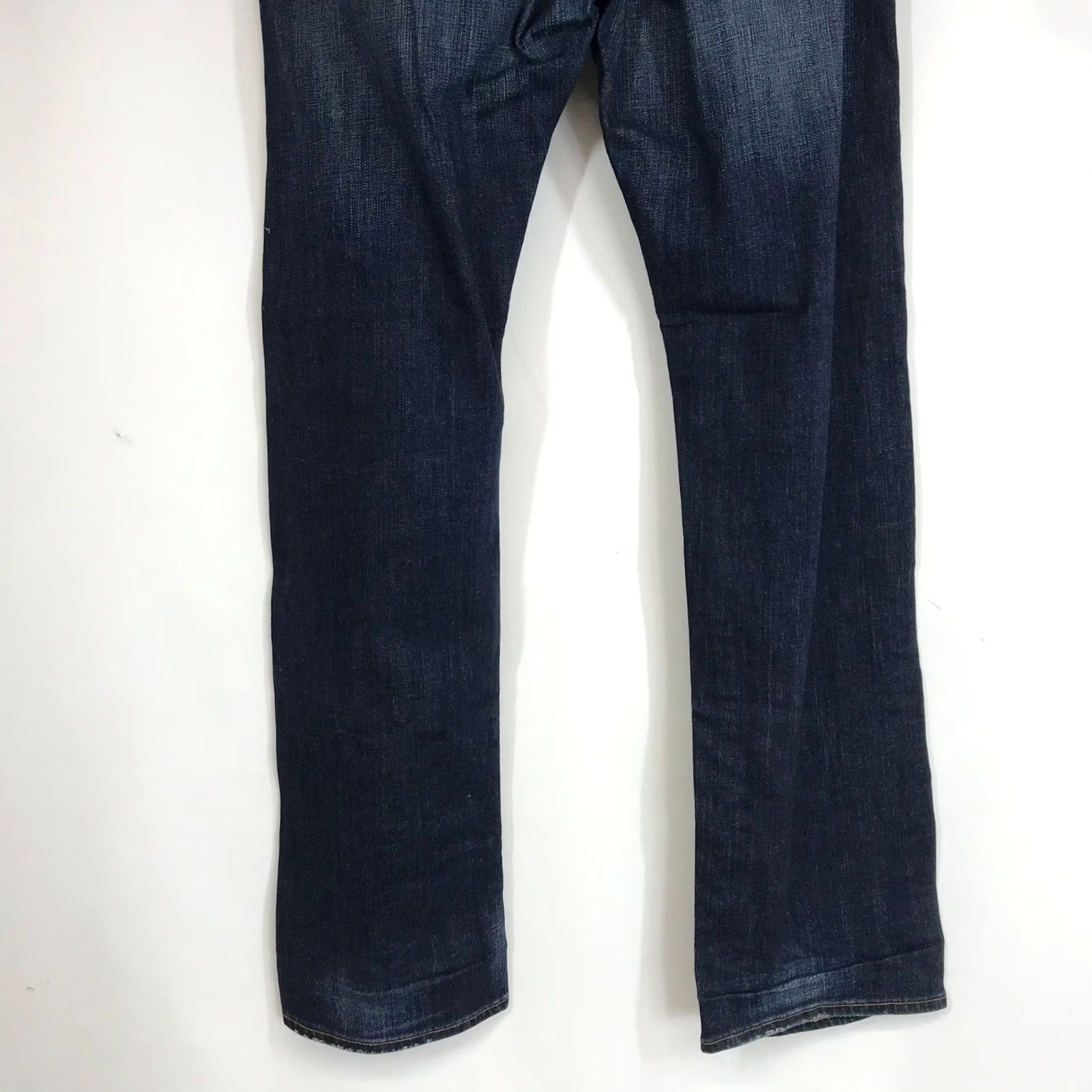 Denime AG Adriano Goldschmied The Geffen Easy Slim Dark Wash Denim Jeans Mens 38x32 Size US 34 / EU 50 - 6 Thumbnail