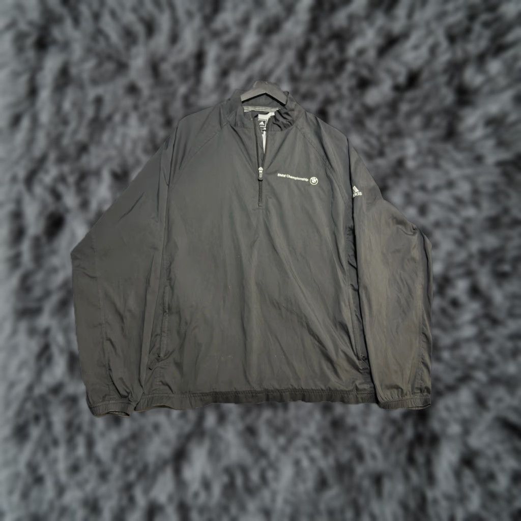 Adidas Adidas ClimaProof Jacket Mens Large Black Golf Windbreaker Shirt? Size US L / EU 52-54 / 3 - 1 Thumbnail