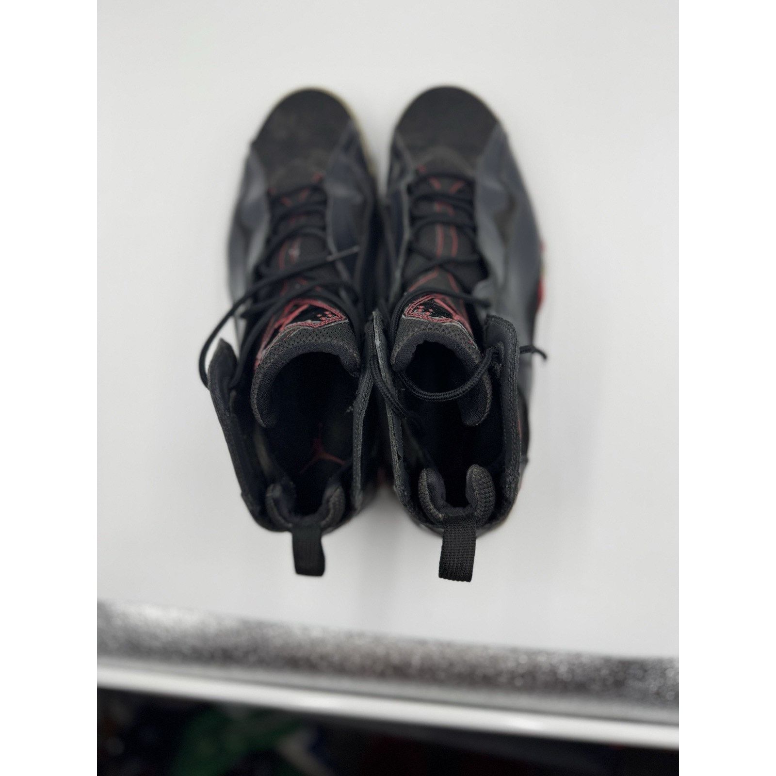 Jordan Brand Size 13 - Jordan True Flight Black Red Grey NBS327 Size US 13 / EU 46 - 4 Thumbnail