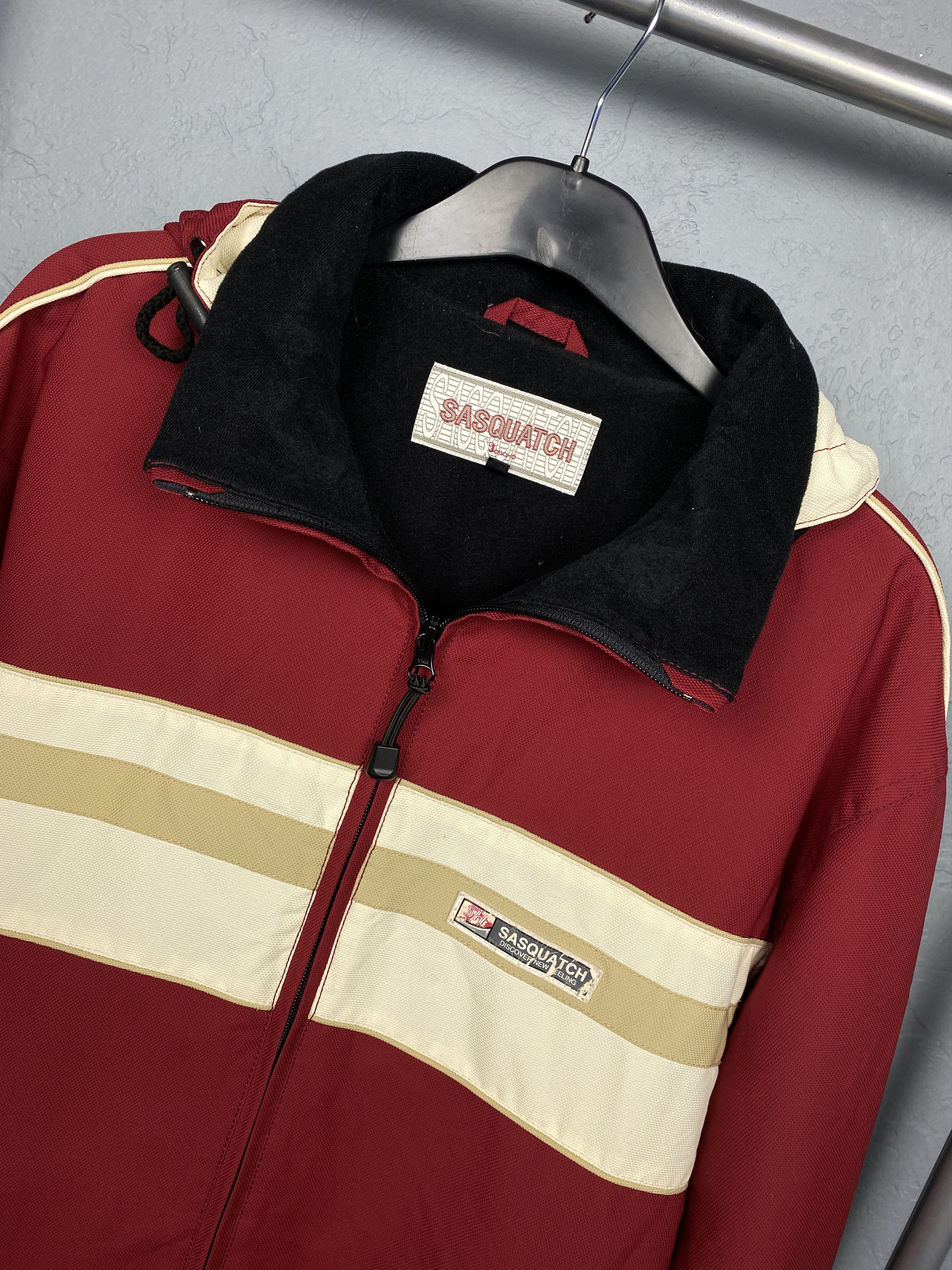 Japanese Brand Sasquatch Japan Vintage Mens Winter Jacket Windbreaker Size US L / EU 52-54 / 3 - 2 Thumbnail