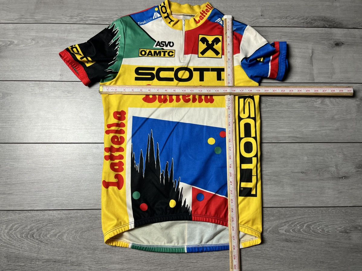 Vintage Scott Lattella Vintage Cycling Jersey Men's Switzerland Size US M / EU 48-50 / 2 - 5 Thumbnail