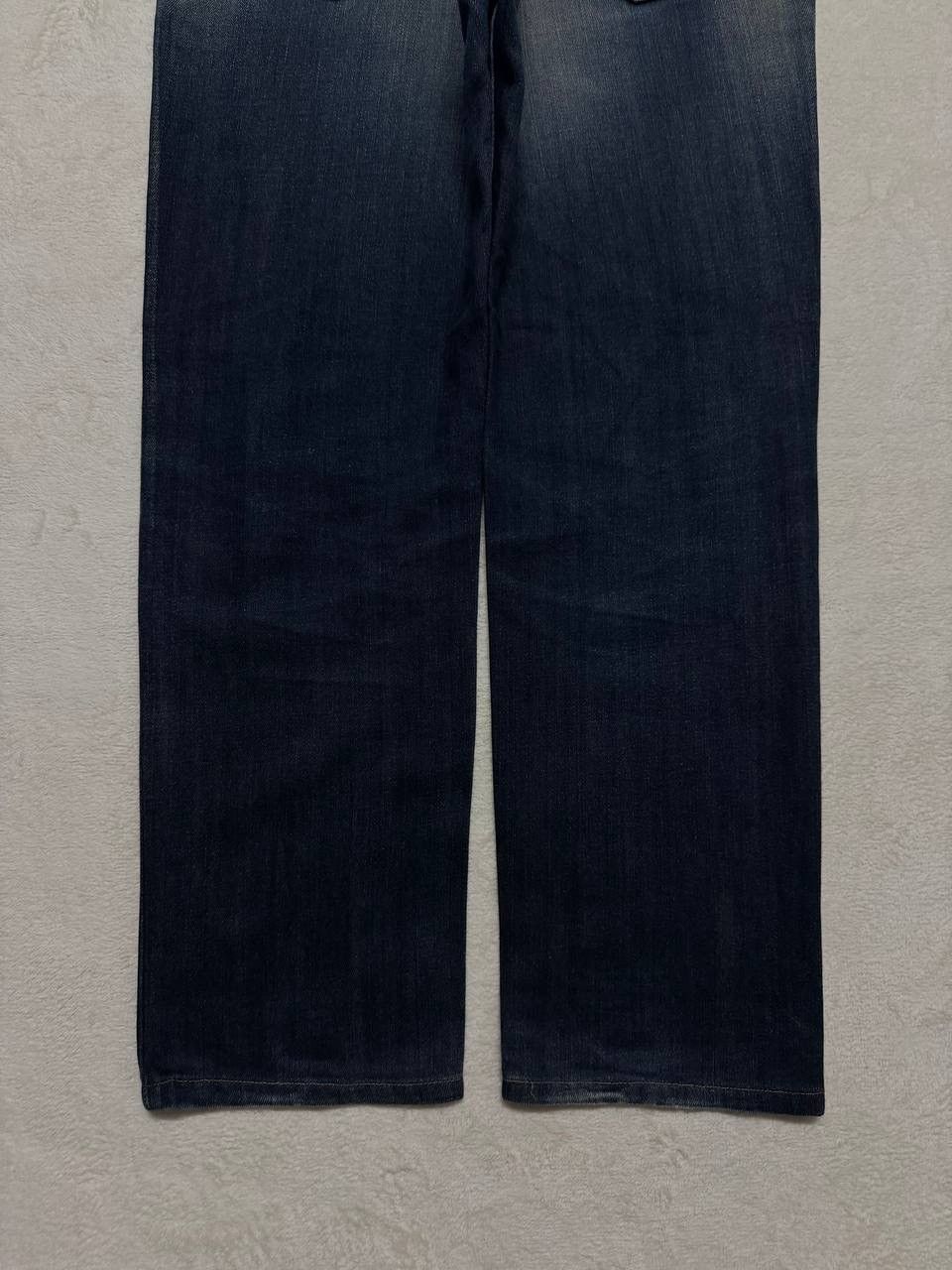 Edwin INSANE Edwin Rusty Mudwash Distress Dark Jean Made In Japan Size US 35 - 21 Thumbnail