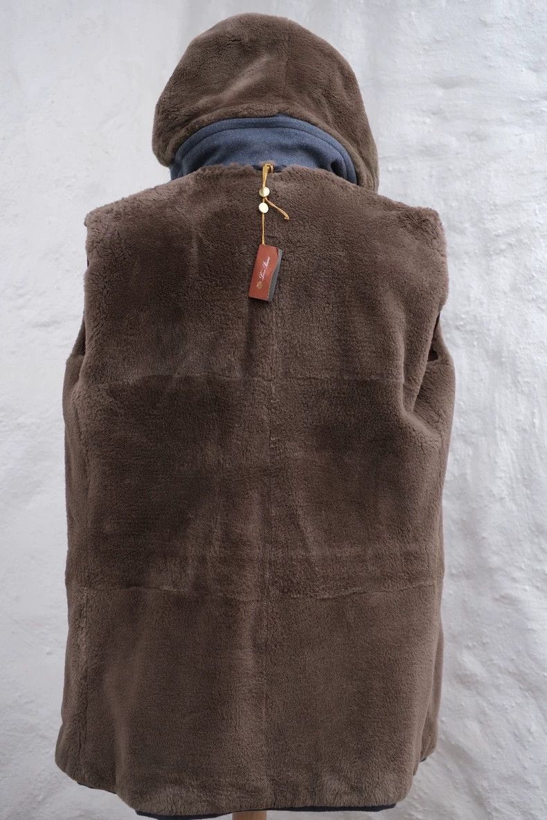Loro Piana LORO PIANA Men's fur coat 50% camel ➕50% cashmere Size US M / EU 48-50 / 2 - 2 Thumbnail