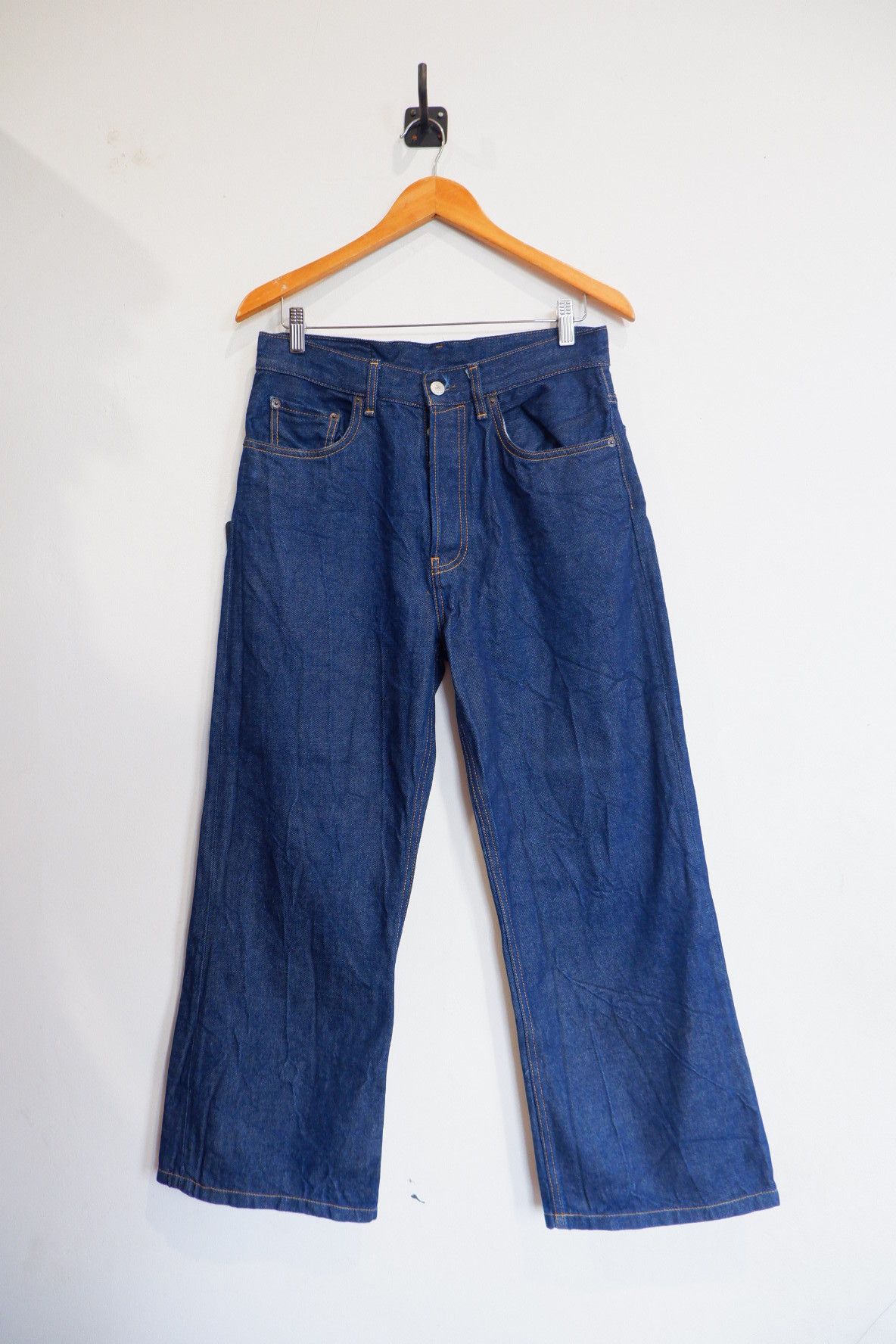 Acne Studios Baggy Raw Jeans 2021