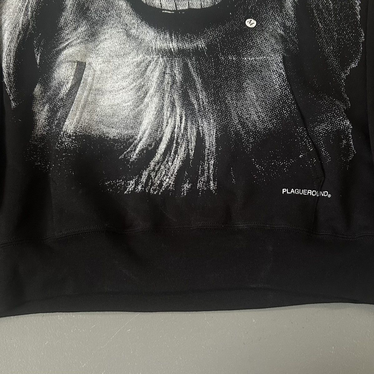 Plagueround PLAGUEROUND GOODBOY HOODIE BLACK MEDIUM Size US M / EU 48-50 / 2 - 3 Thumbnail