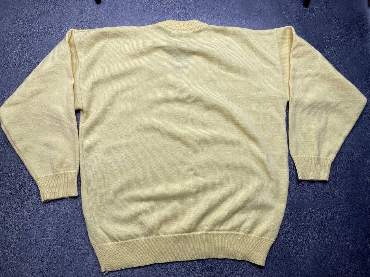 Lacoste Vintage Lacoste Sweatshirt Lacoste V neck Size US L / EU 52-54 / 3 - 3 Thumbnail