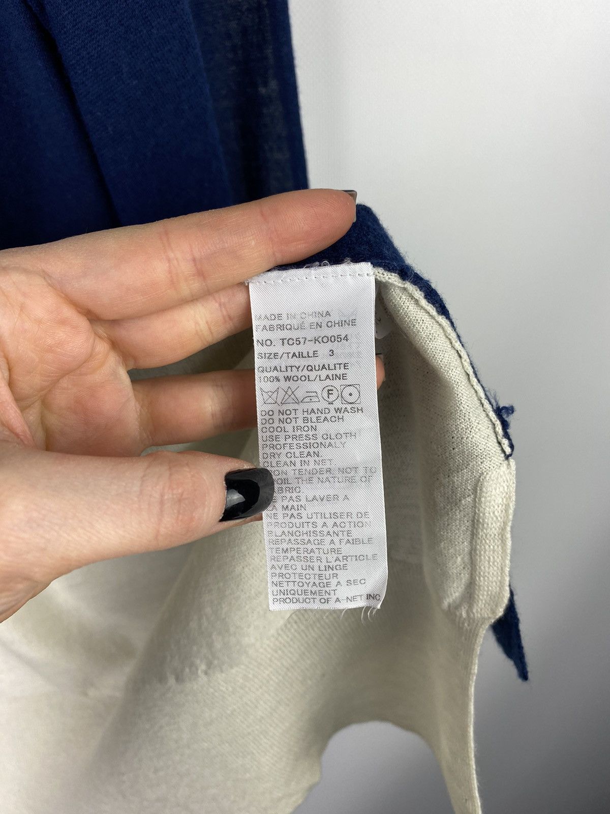 Japanese Brand × Tsumori Chisato Tsumori Chisato ladies open front wool cardigan sweater Size L / US 10 / IT 46 - 11 Thumbnail