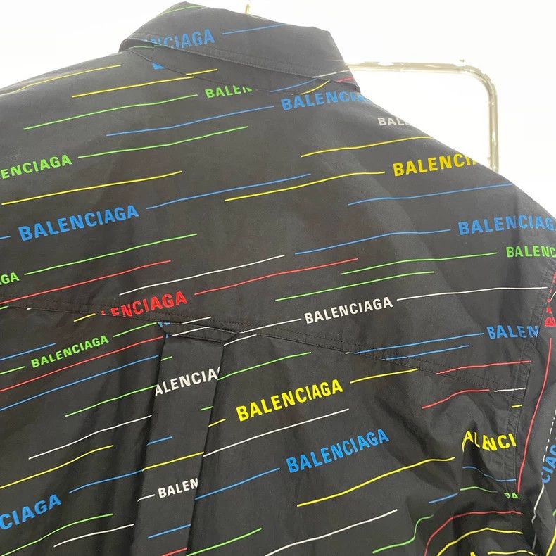 Balenciaga Balenciaga size 37 Black Full Print Jacket Size US S / EU 44-46 / 1 - 3 Thumbnail