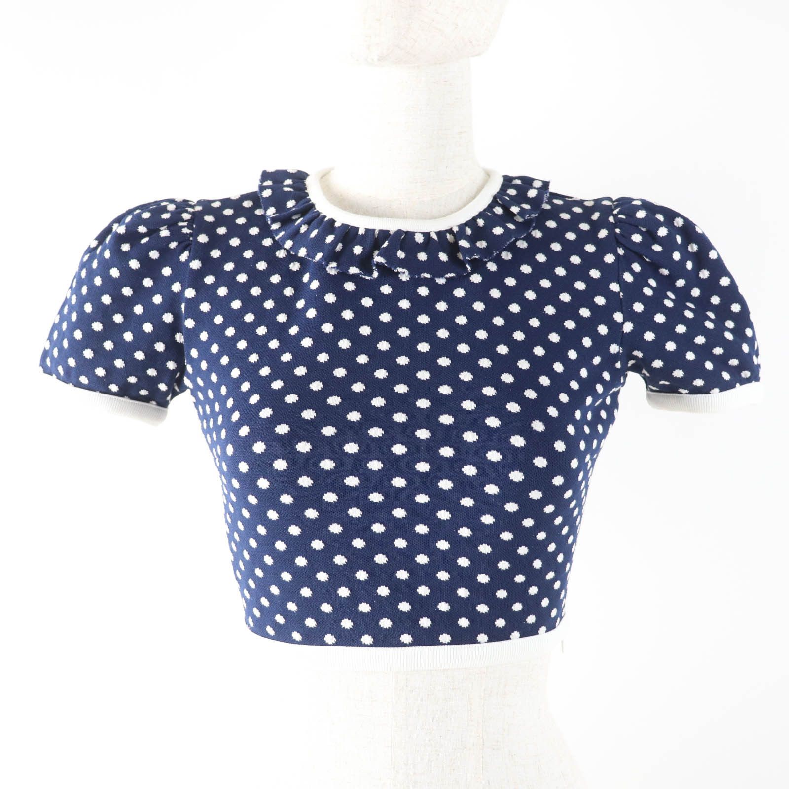 Miu Miu Miu Miu Miu Miu MJN277 1DVC Polyamide Cotton Knit Cotton Tops MJN277 1DVC DUTY FREE for USA Size ONE SIZE - 1 Thumbnail