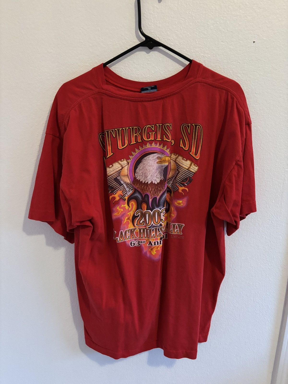 Other Sturgis 2003 Tshirt red mens XL Size US XL / EU 56 / 4 - 2 Thumbnail