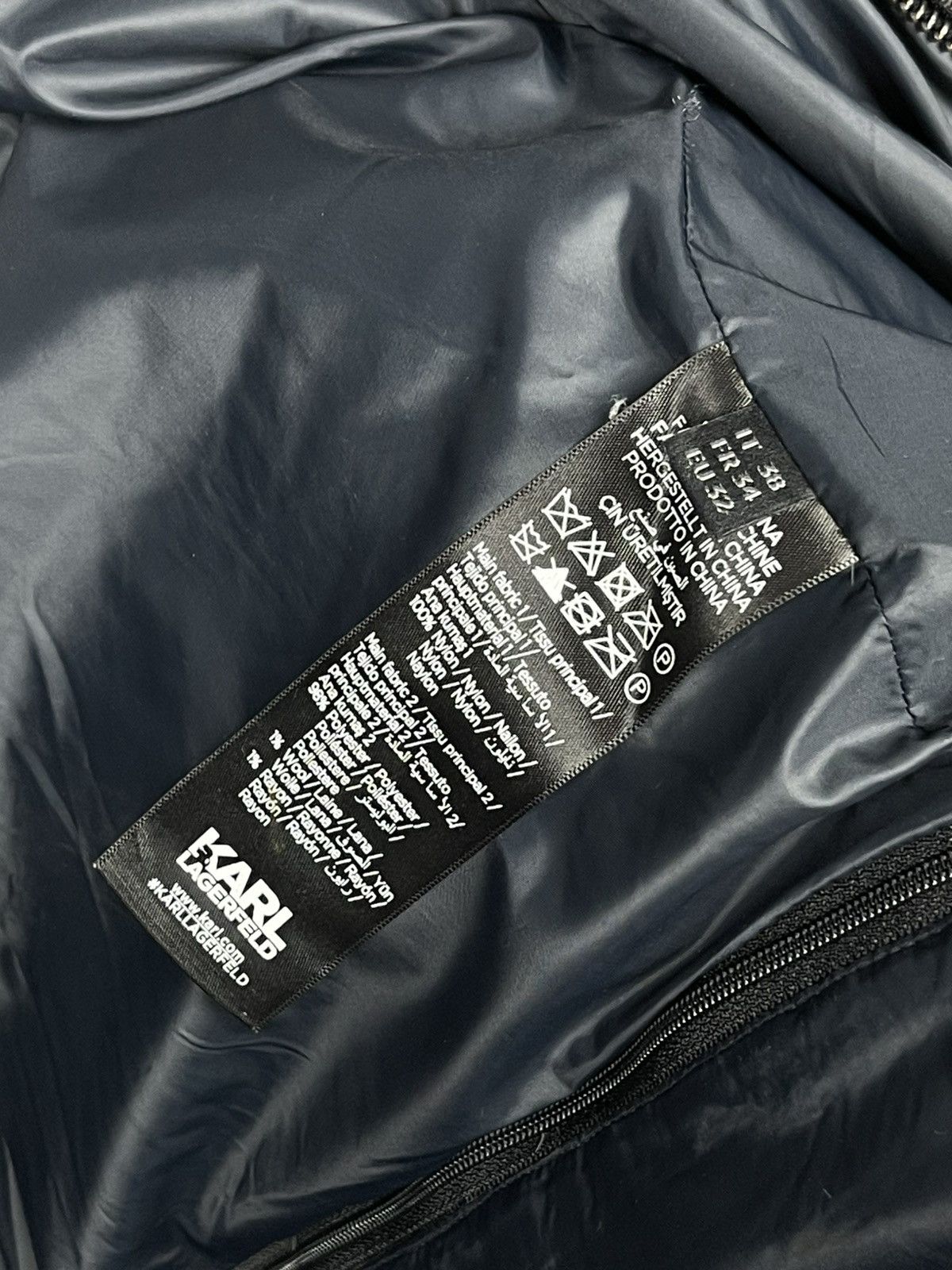 Karl Lagerfeld Karl Lagerfeld Down Coat Jacket Women’s Size EU 32 Size XS / US 0-2 / IT 36-38 - 21 Thumbnail