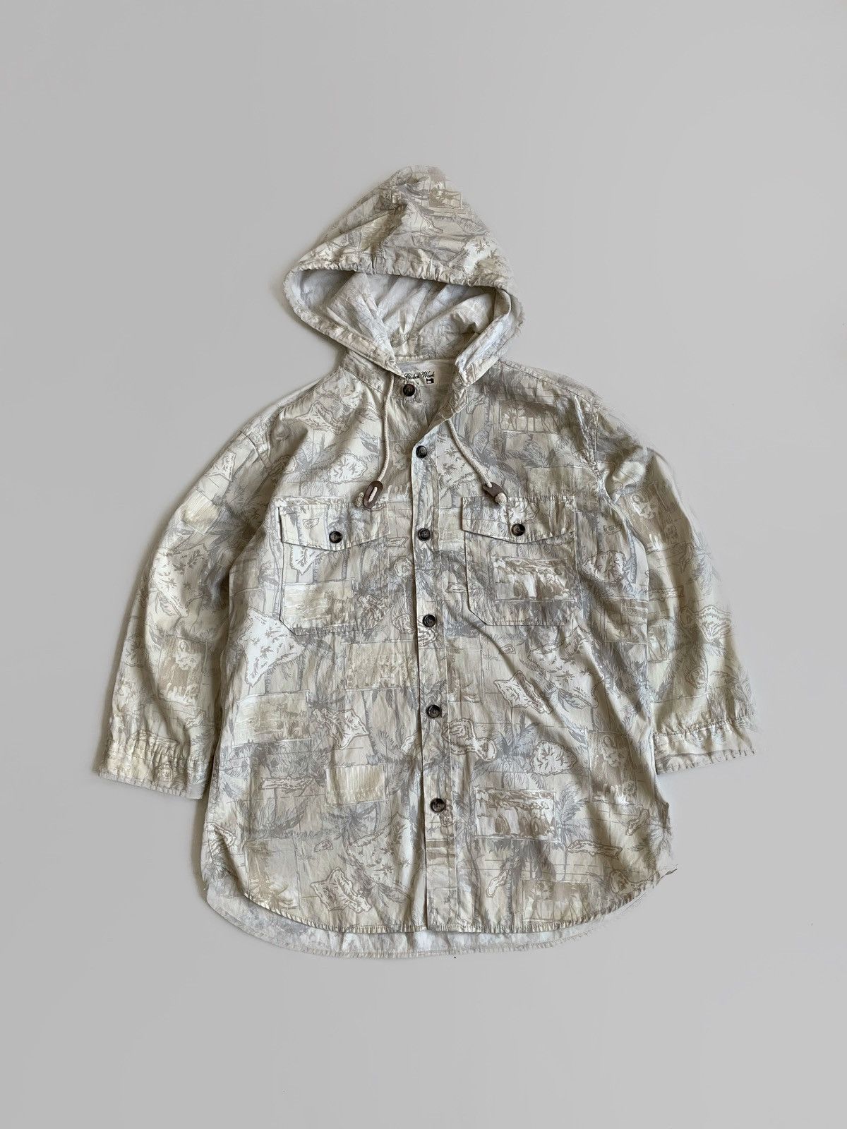 Global Work × Japanese Brand Global Work hooded shirt Japanese brand Size US M / EU 48-50 / 2 - 1 Thumbnail
