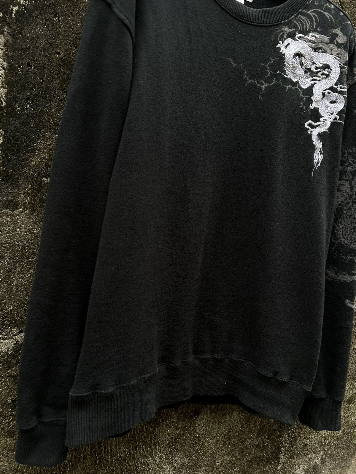 Japanese Brand Sukajan Sweatshirt Karakuri Tamashi Dragon Embroidered Size US L / EU 52-54 / 3 - 6 Thumbnail