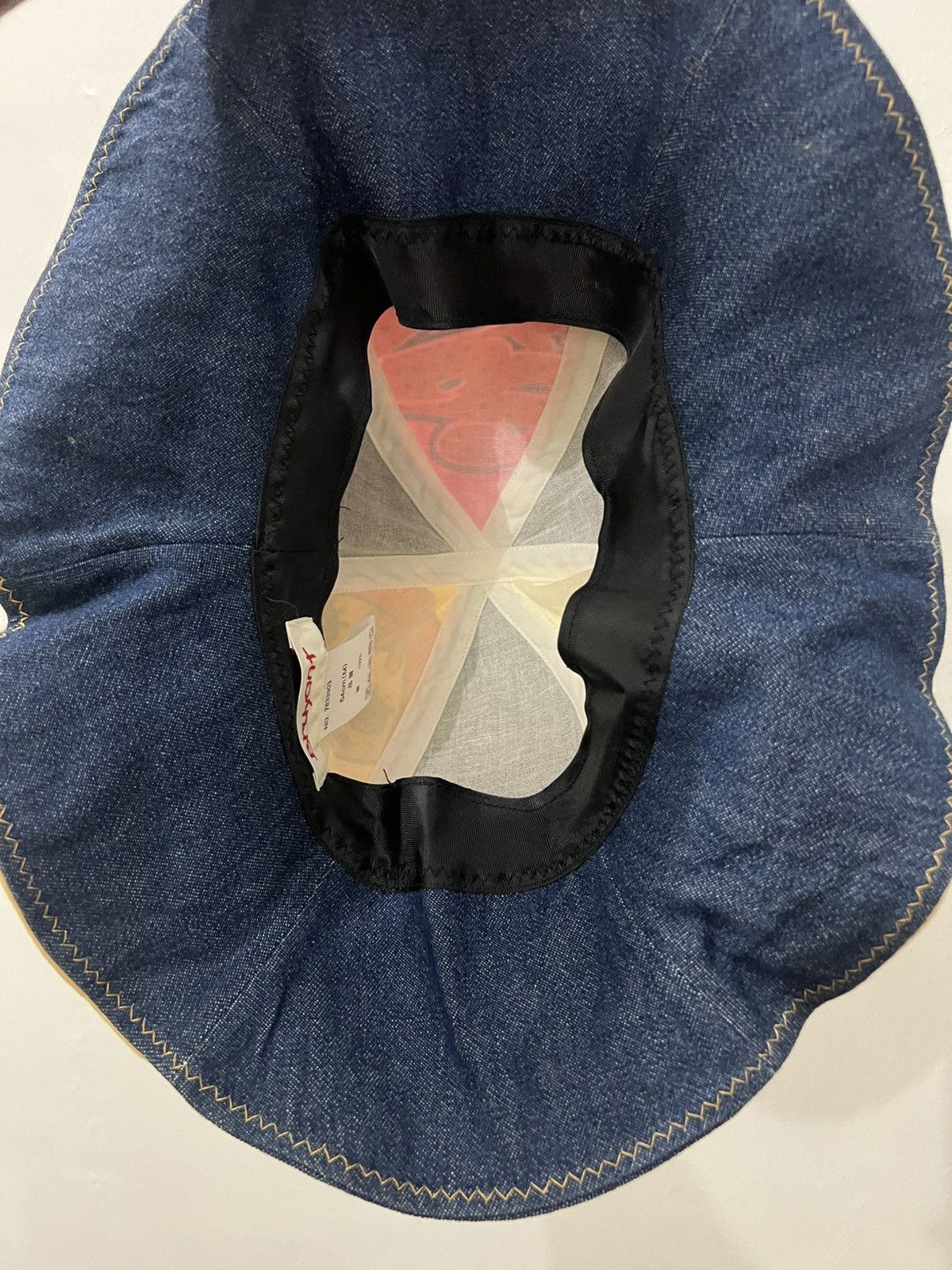 Japanese Brand Bruyant Archive Denime Patchwork Hat Size ONE SIZE - 10 Thumbnail