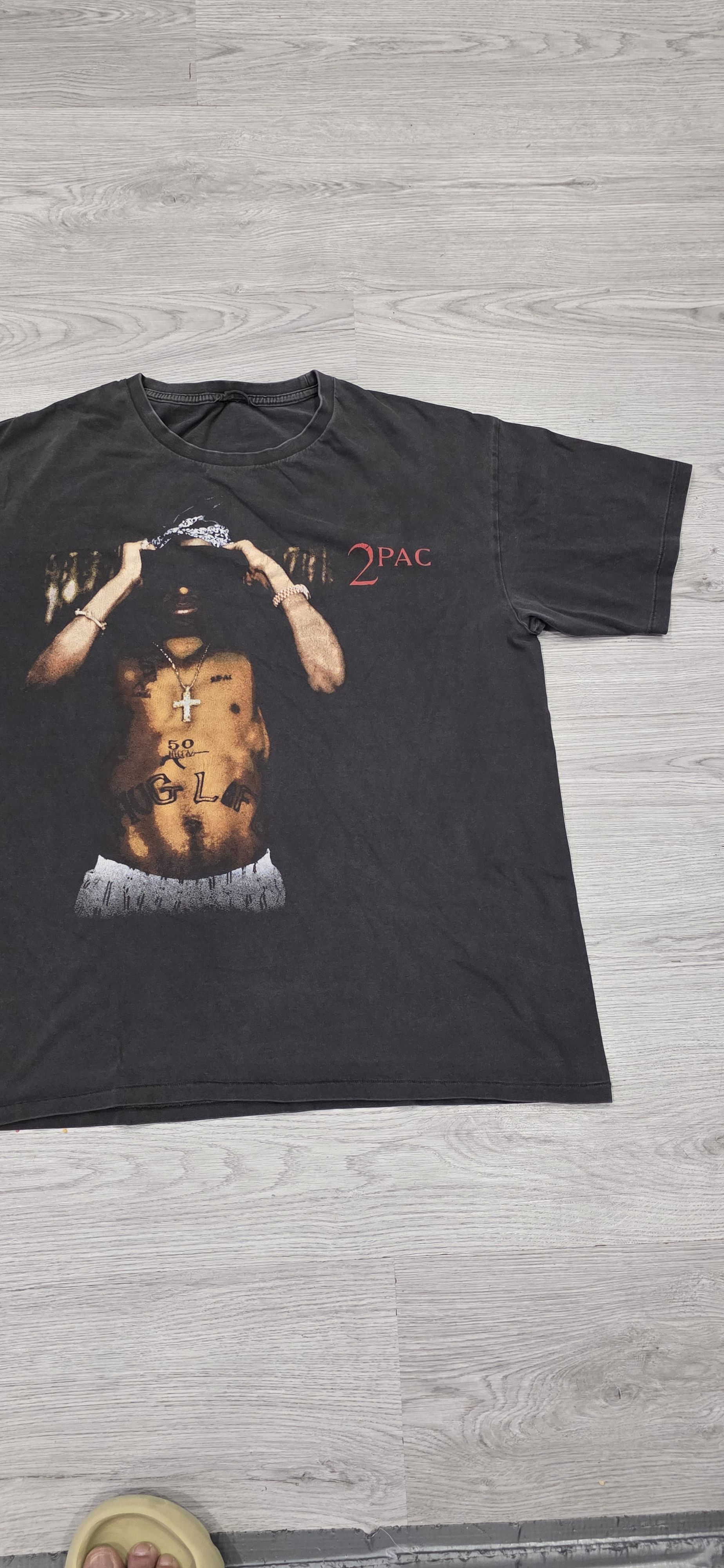 Rap Tees Vintage 90's tupac ALL EYES ON ME Size US XL / EU 56 / 4 - 5 Thumbnail