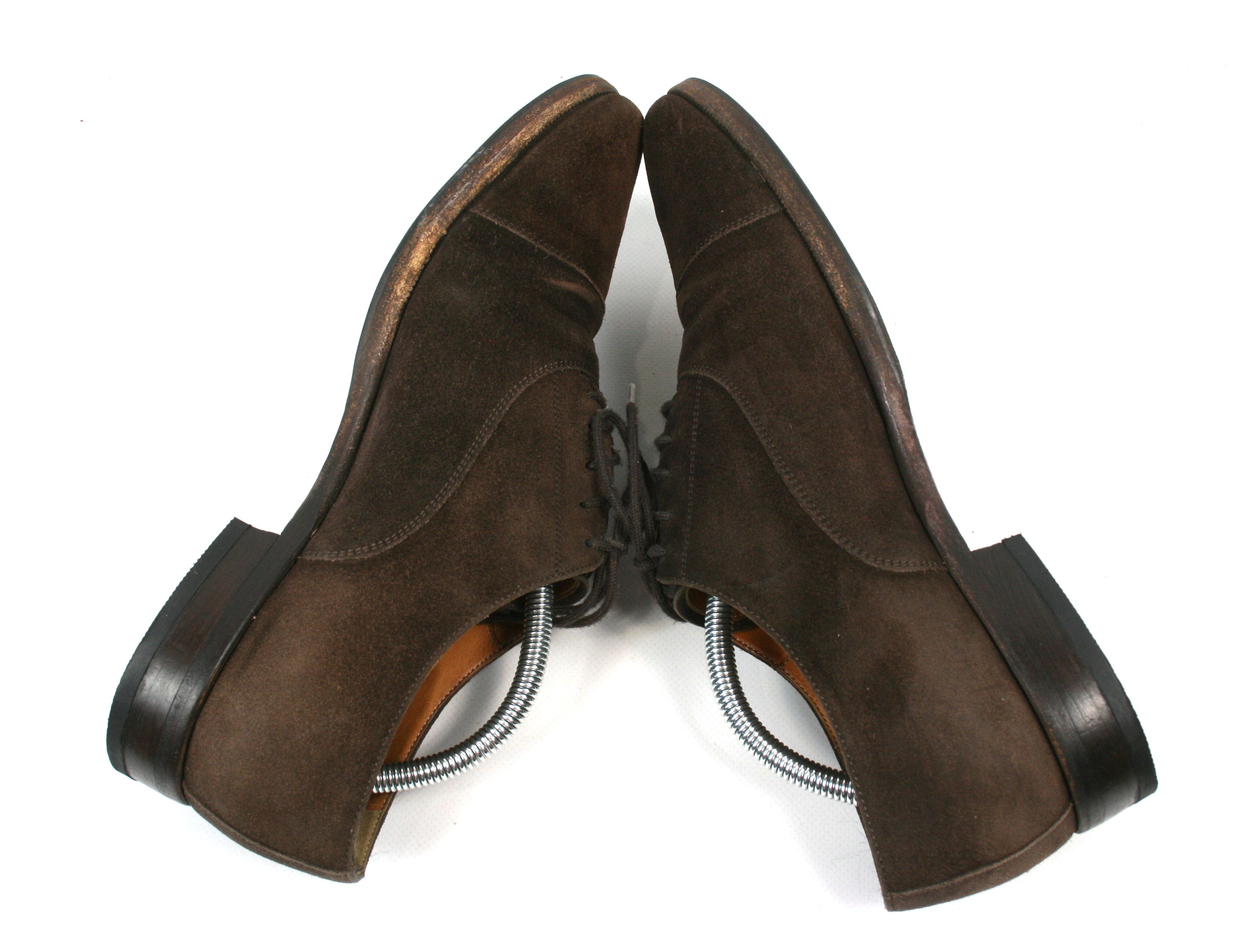 Scarosso Suede Derby Shoes Size US 9 / EU 42 - 7 Thumbnail