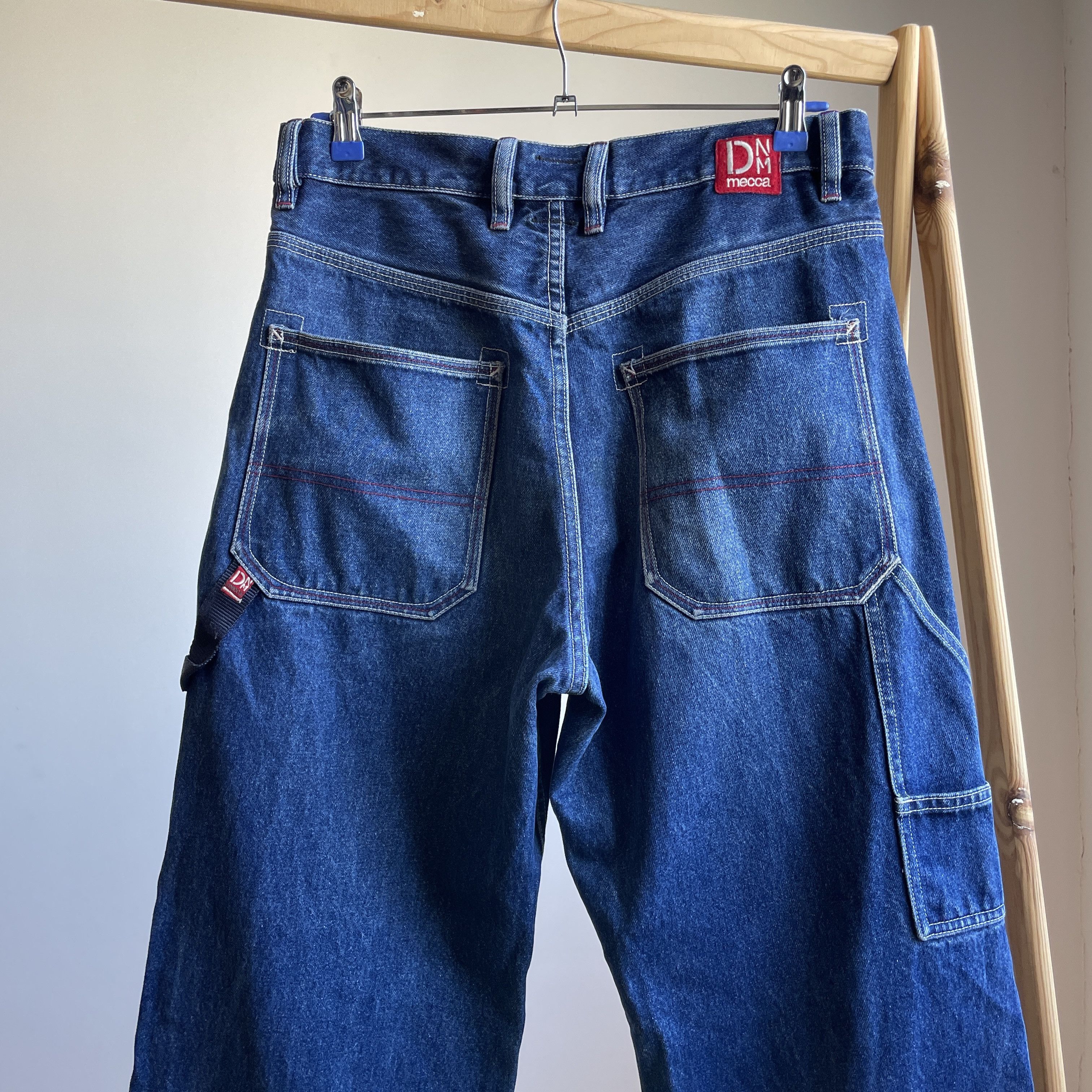 Mecca Mecca Vintage Y2K Stanley 101 Carpenter Baggy Denim Size US 32 / EU 48 - 4 Thumbnail