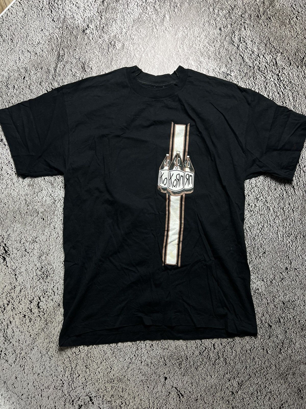 Band Tees VTG 90’s Korn 40oz bottles beer 1995 vintage rock t shirt Size US L / EU 52-54 / 3 - 2 Thumbnail