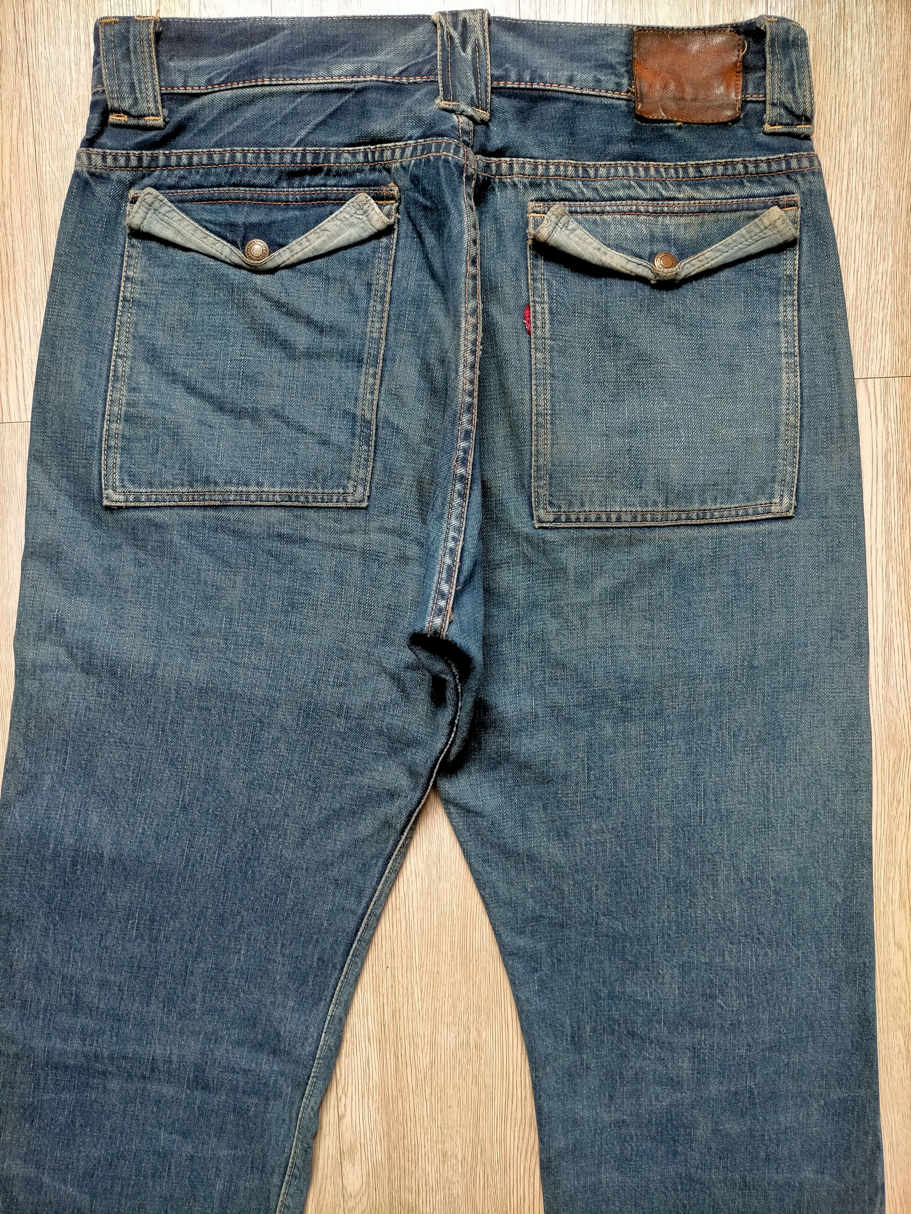 Full Count & Co. Vintage 90s Full Count & Co Selvedge Bush Pants Denim Japan Size US 34 / EU 50 - 12 Thumbnail