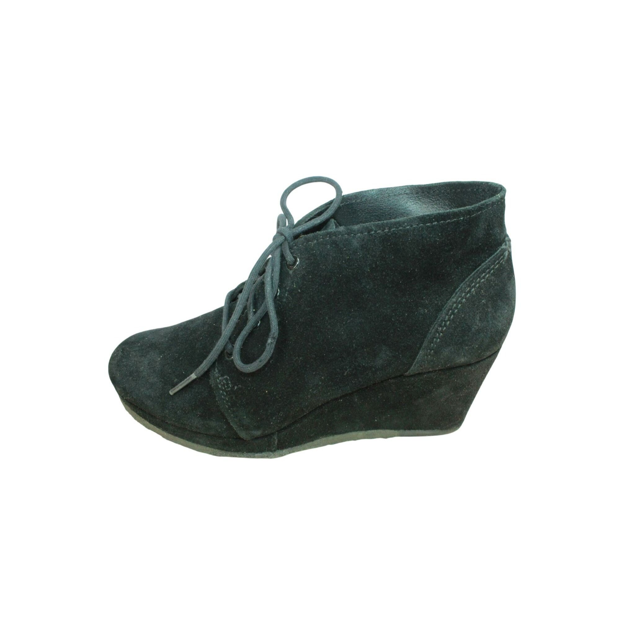 Clarks Clarks Vogue Aurora Women's Suede Wedge Ankle Booties Size US 7 / IT 37 - 1 Thumbnail