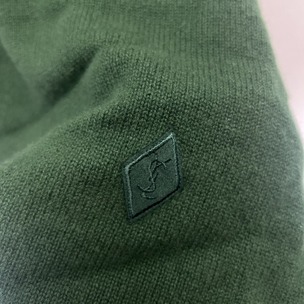 Vintage × Yves Saint Laurent Vintage Yves Saint Laurent Pour Homme Sweatshirt Size US XL / EU 56 / 4 - 3 Thumbnail