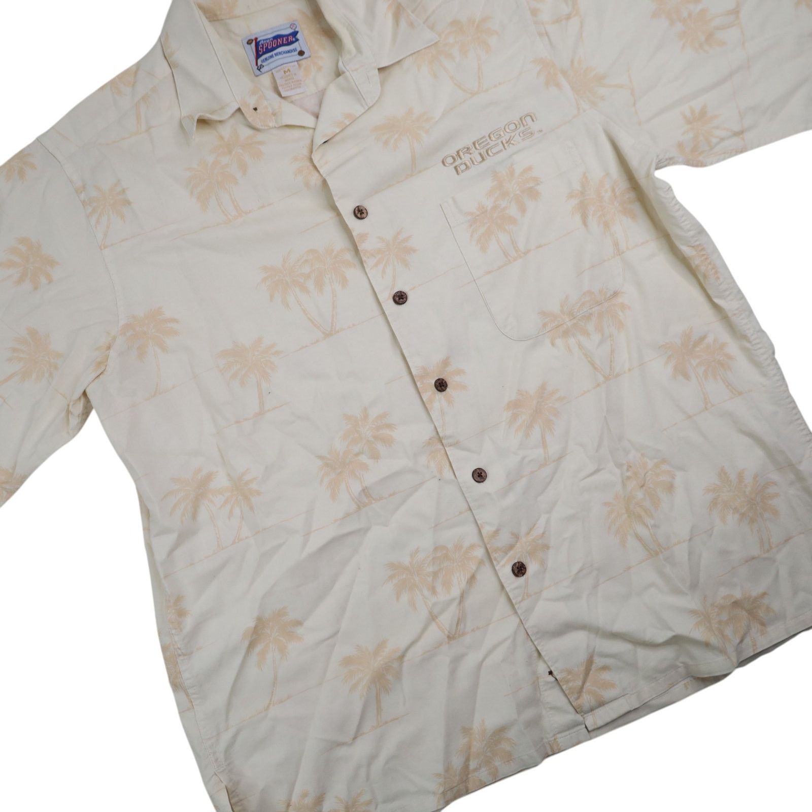 Reyn Spooner × Vintage VTG Reyn Spooner University Oregon Tropical Hawaiian Shirt Size US M / EU 48-50 / 2 - 3 Thumbnail