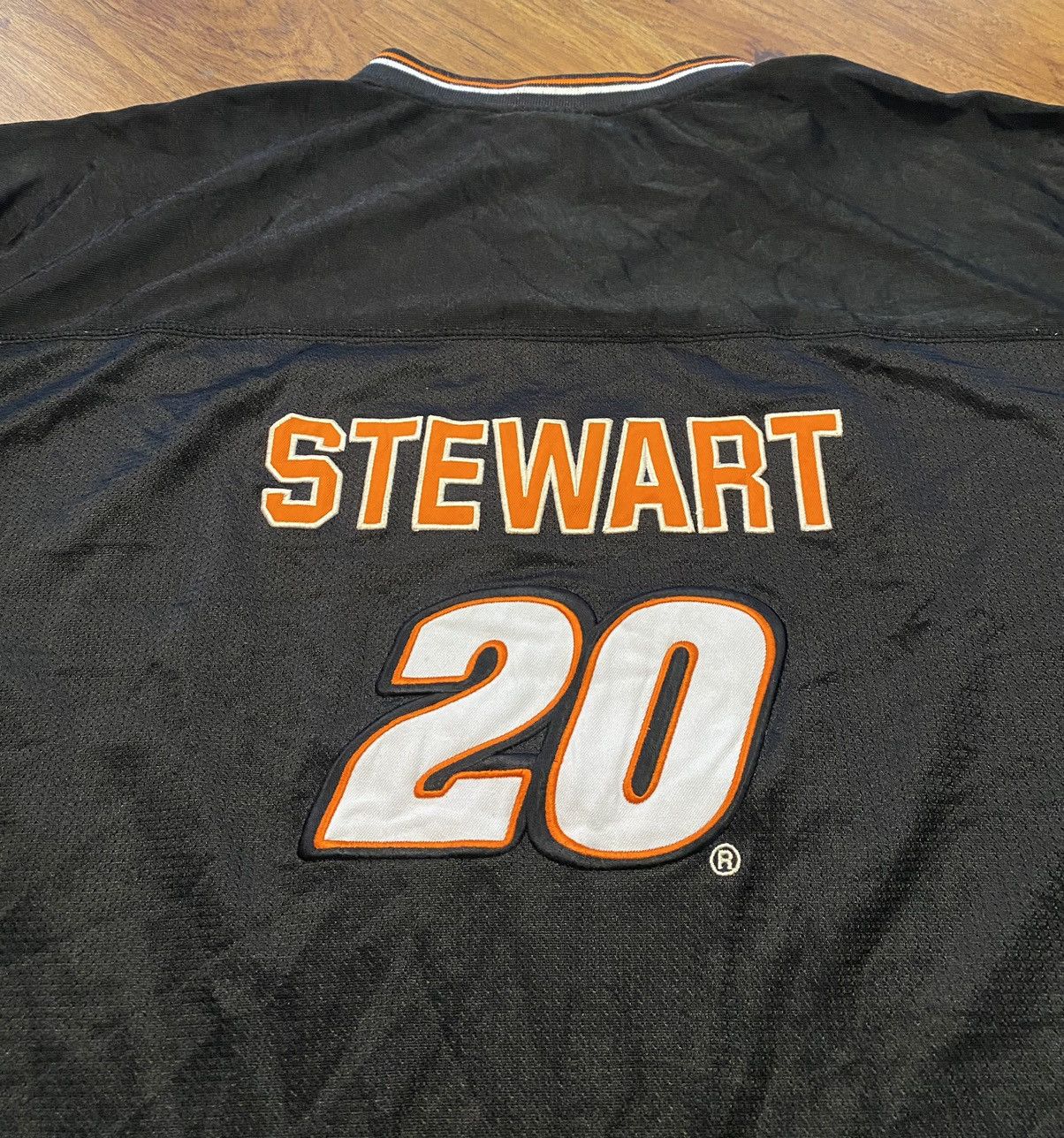 NASCAR Vintage 90’s Tony Stewart #20 Home Depot NASCAR jersey Size US XXL / EU 58 / 5 - 1 Thumbnail