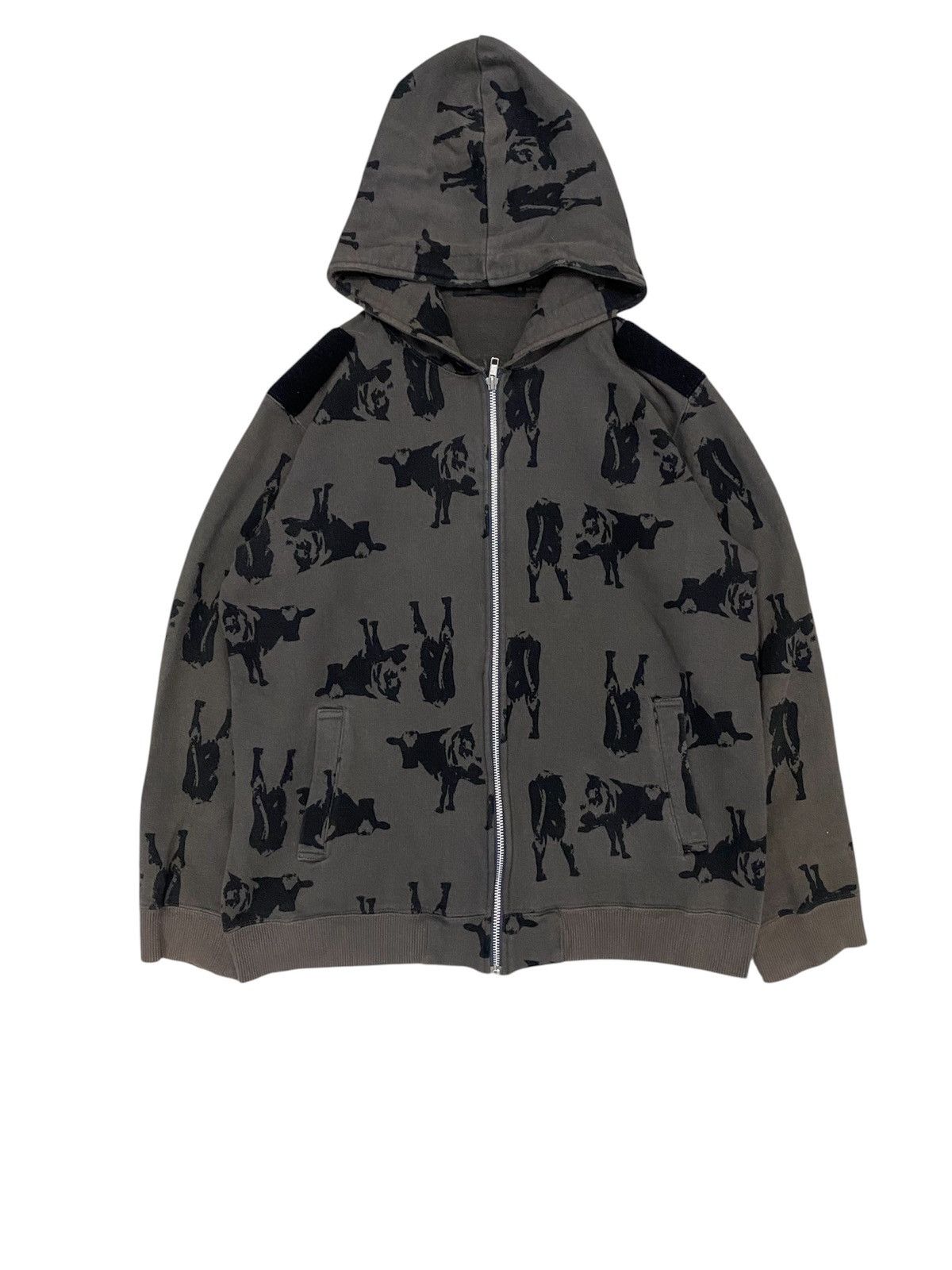 If Six Was Nine × Undercover Undercover AW06-07 Scarf hoodie | Grailed