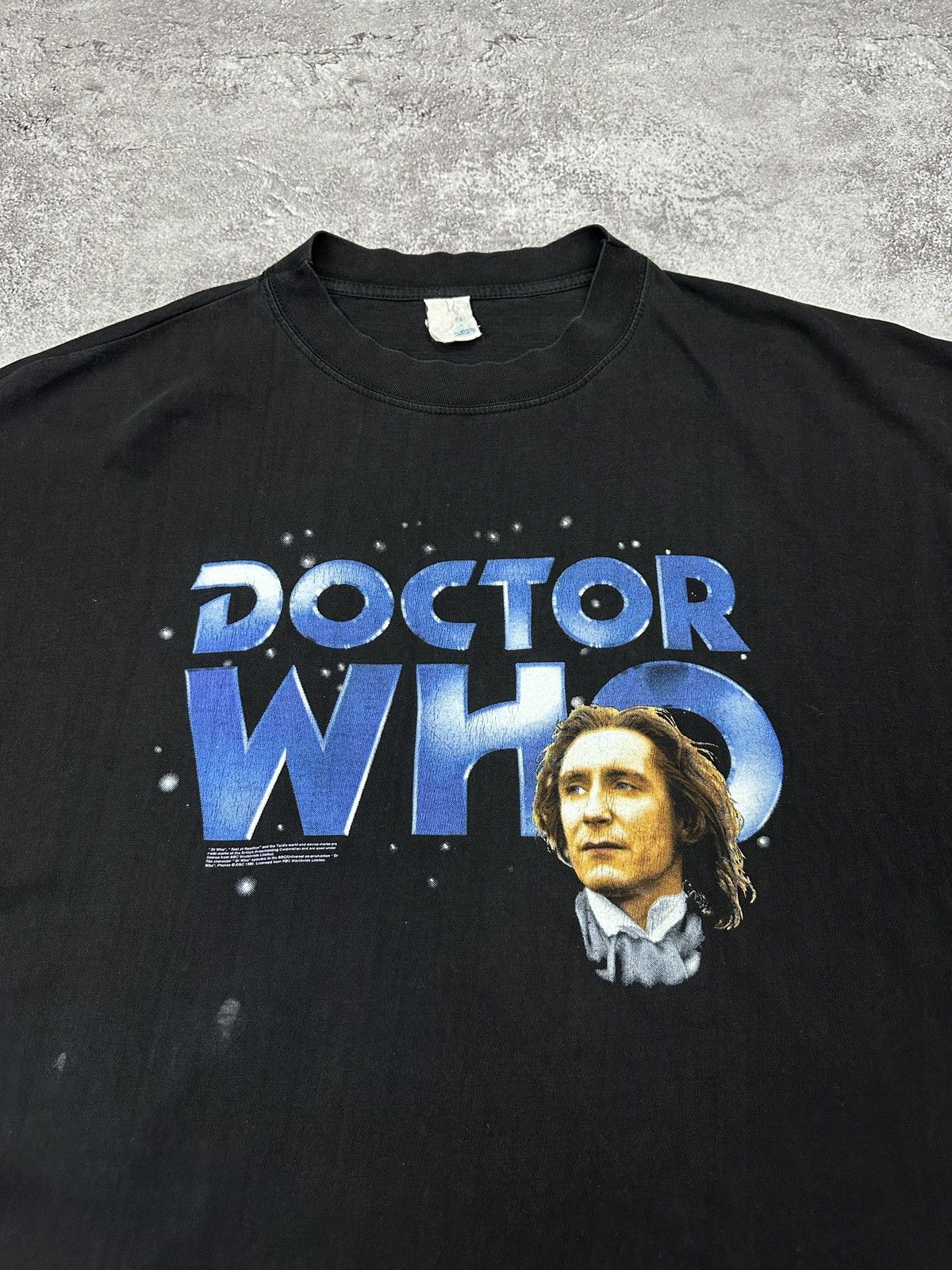 Vintage Vintage Doctor Who 1996 T-Shirt Faded Size US XL / EU 56 / 4 - 2 Thumbnail