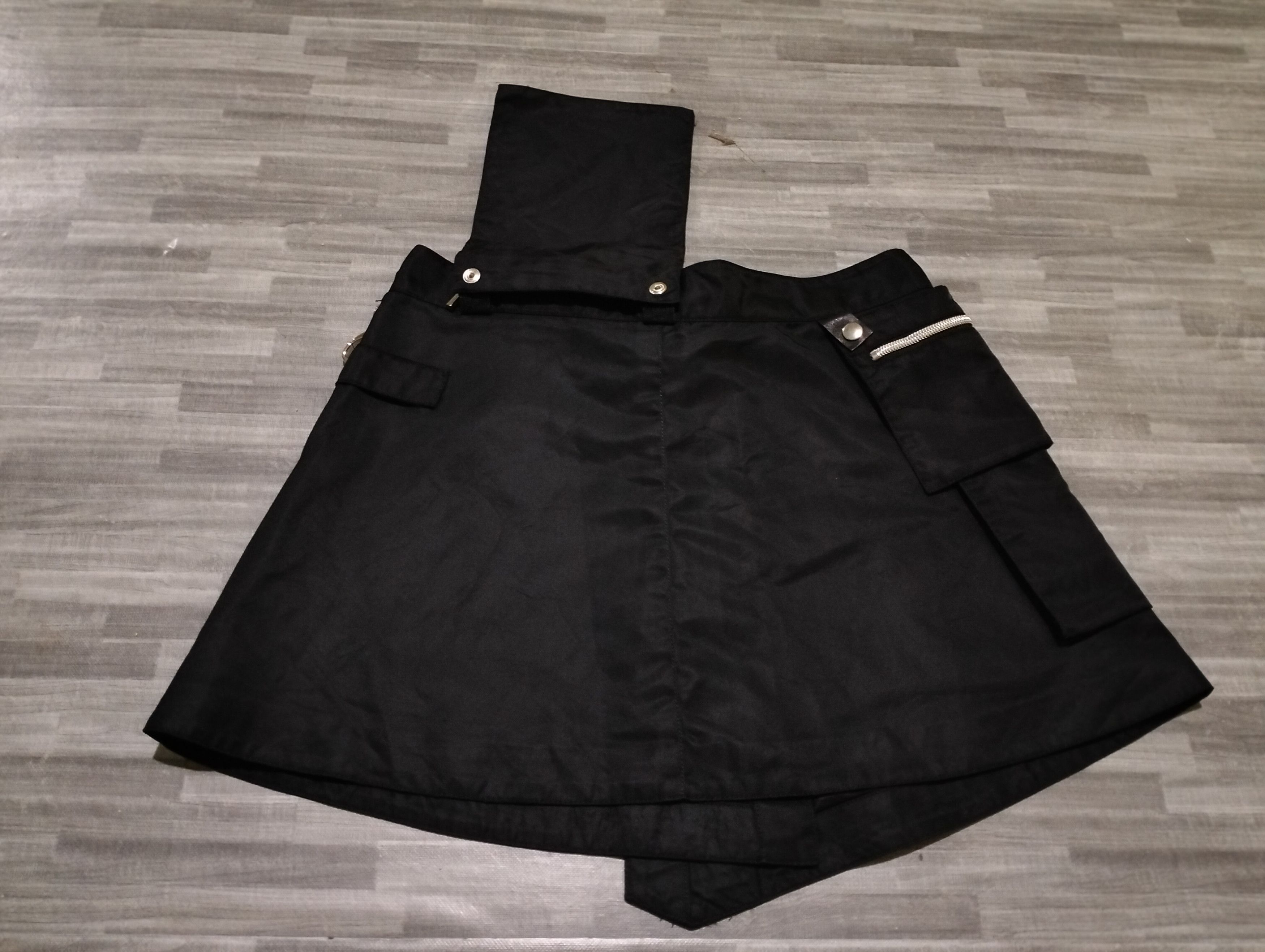 If Six Was Nine Luisa Modesti Bondage Mini Skirt Seditionaries Style Size 29" - 6 Thumbnail