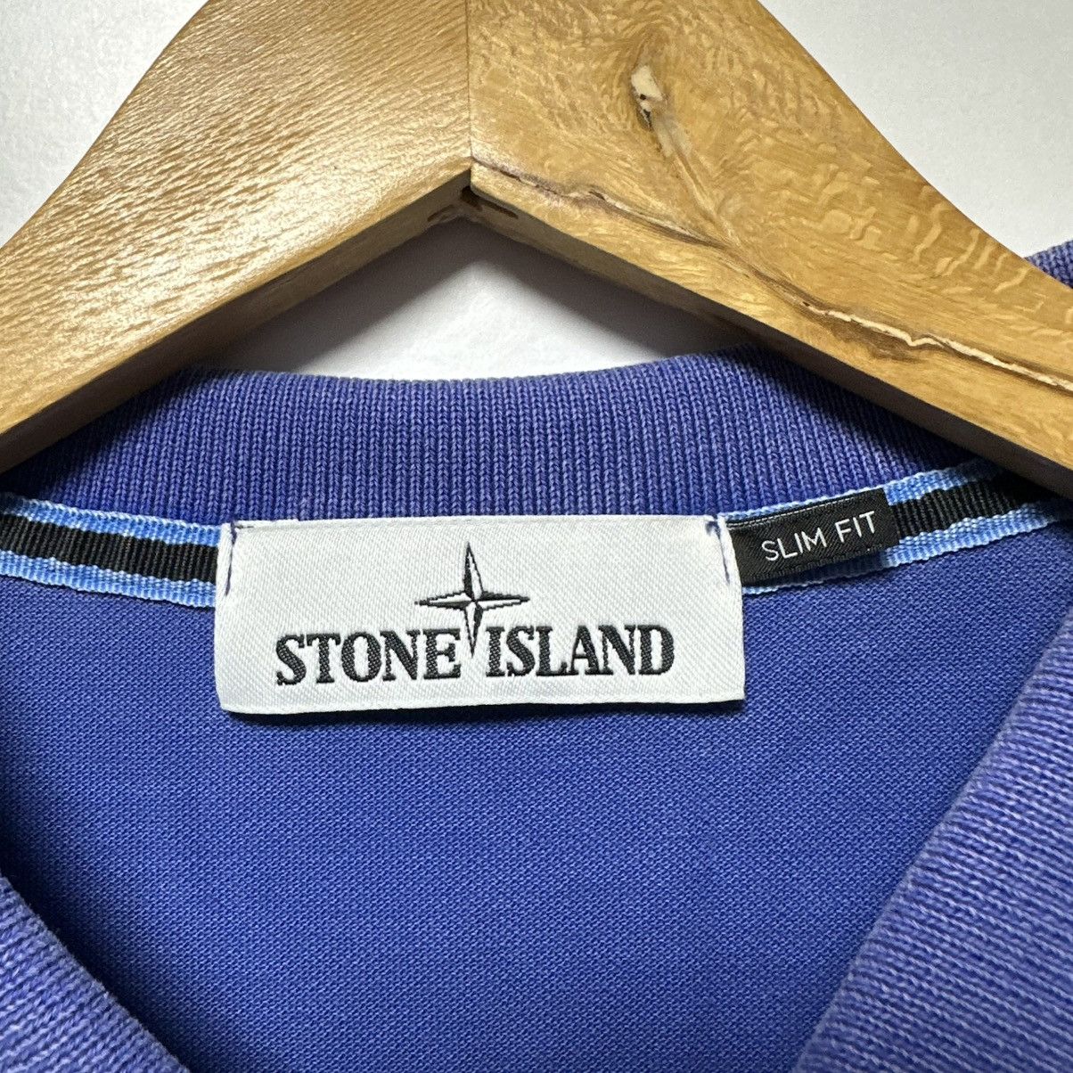 Stone Island ST Stone Island Polo Shirt Streetwear Vintage Size US XL / EU 56 / 4 - 6 Thumbnail