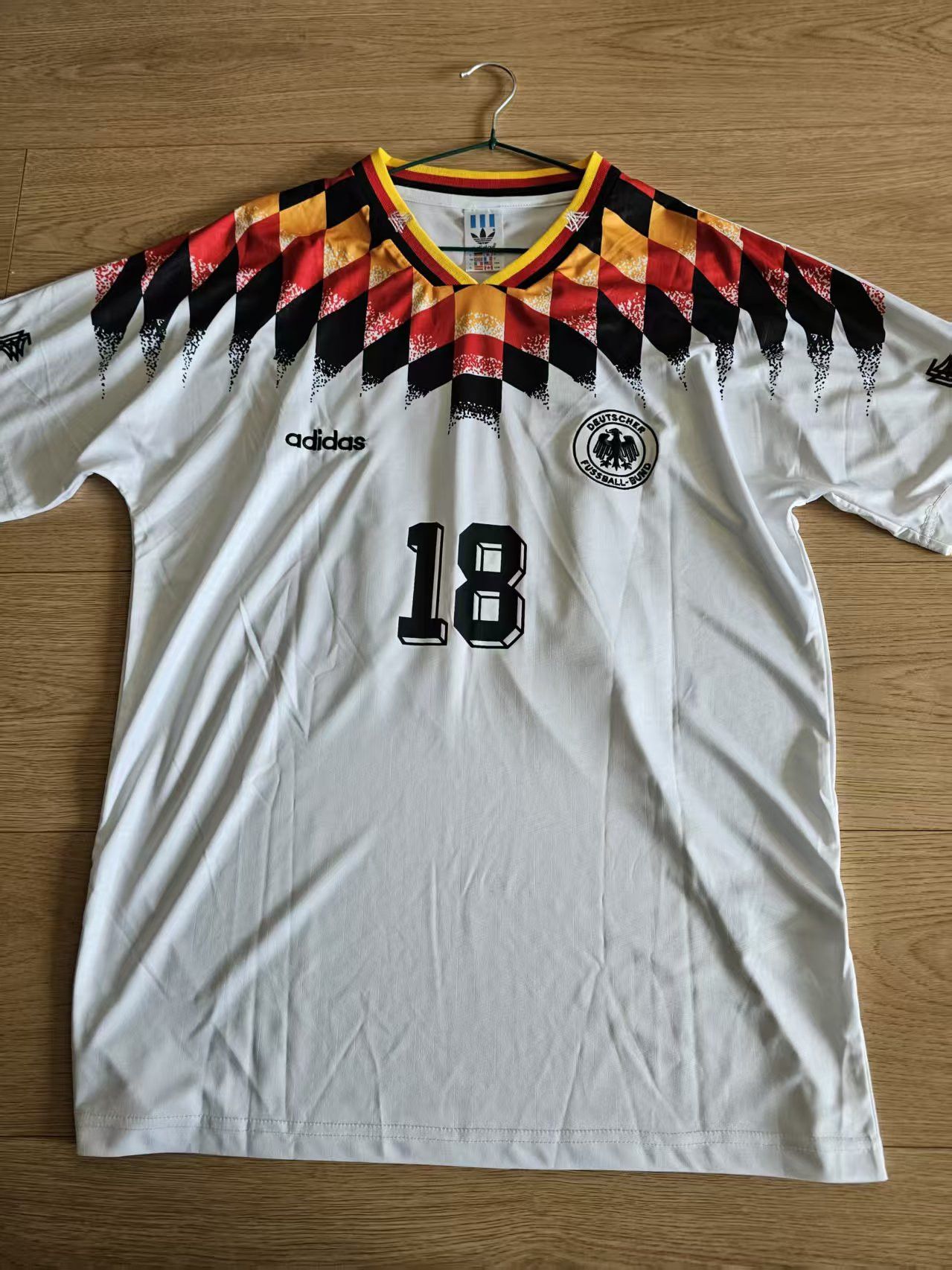 Nike 1994 Germany #18 Klinsmann Jersey XXL Size US XXL / EU 58 / 5 - 1 Thumbnail