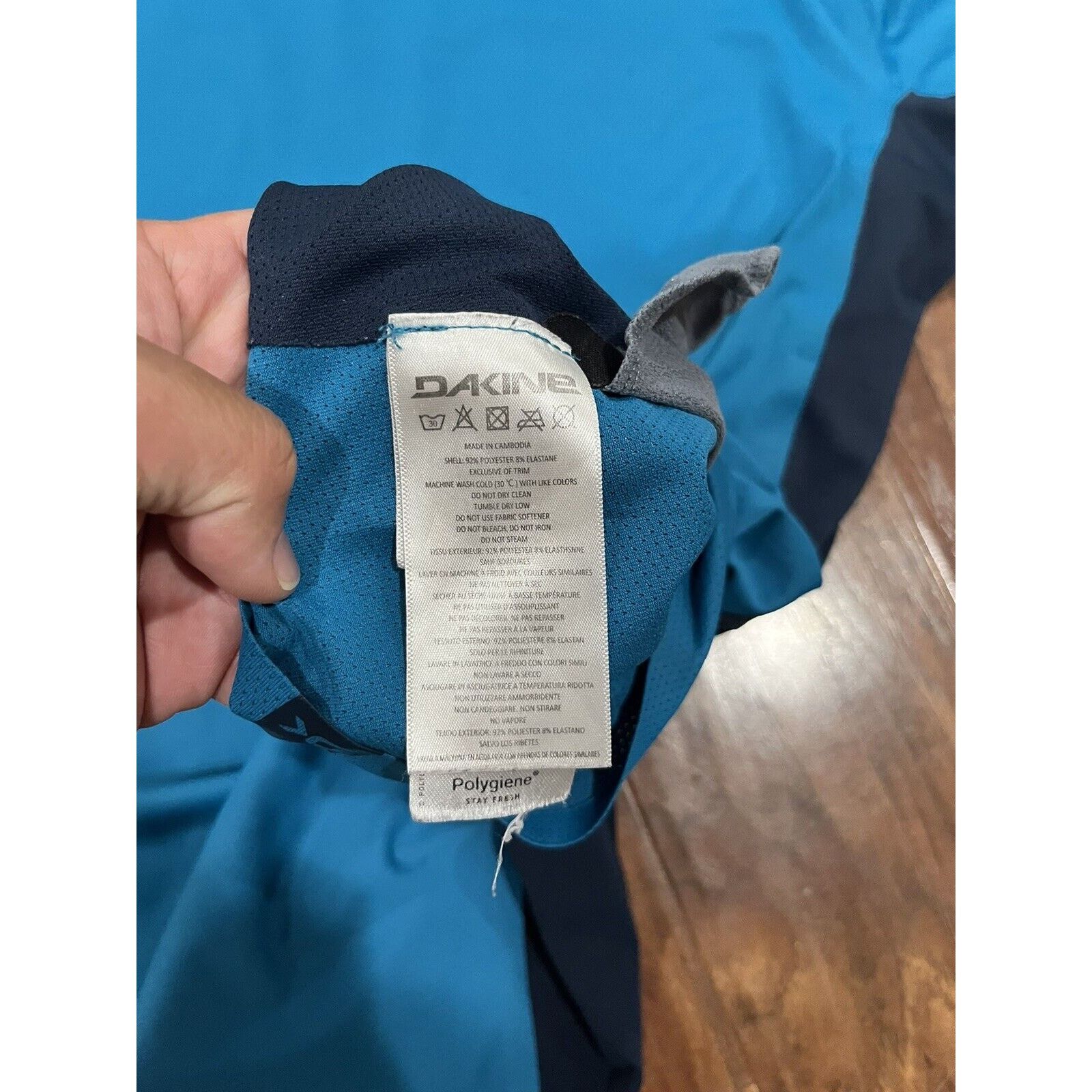 Dakine Dakine Men's polygiene Small Cycling Jersey Shirt Blue Size US S / EU 44-46 / 1 - 9 Thumbnail
