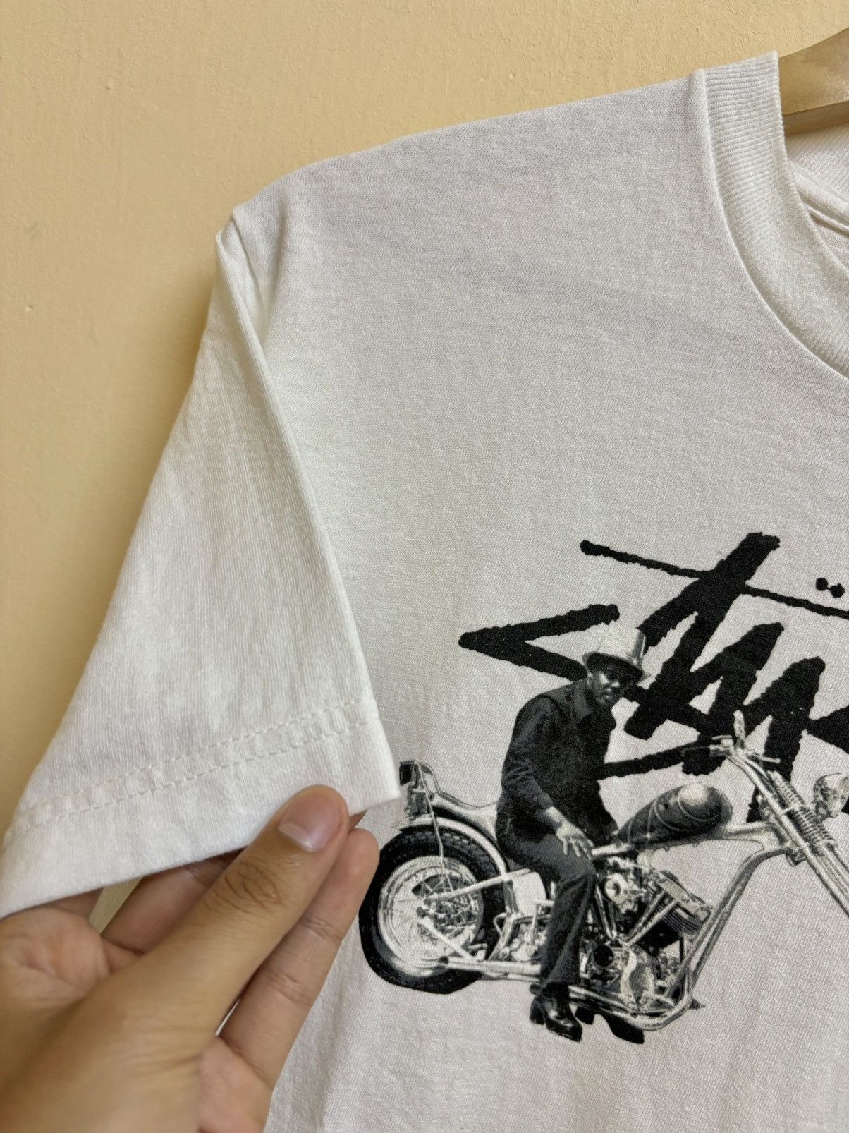 Stussy Vintage Y2k Stussy Chopper Streetwear T-Shirt Size US S / EU 44-46 / 1 - 7 Thumbnail