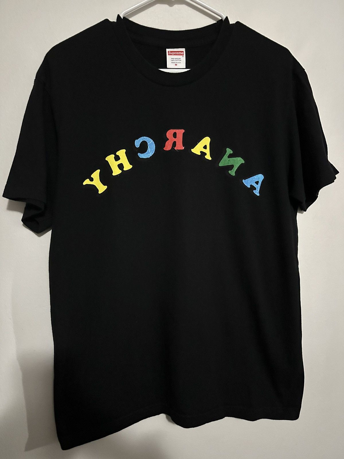 Supreme Supreme Jamie Reid Anarchy Tee Size US M / EU 48-50 / 2 - 1 Thumbnail