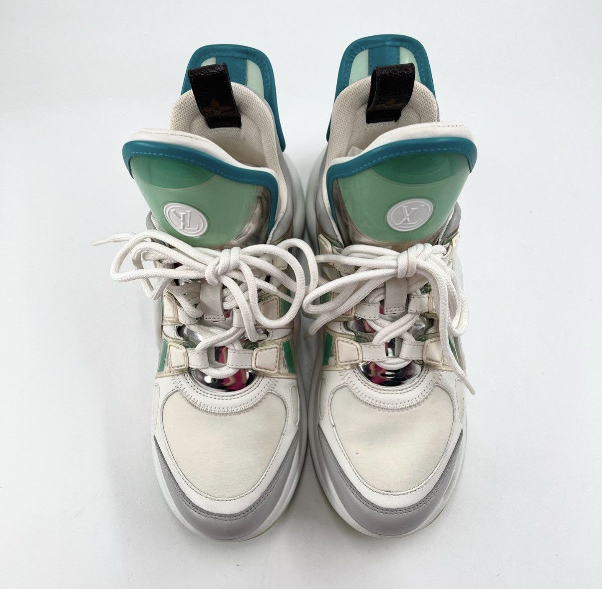 Louis Vuitton Louis Vuitton LV Archlight Monogram Dad Sneakers K12 Size US 7.5 / IT 37.5 - 2 Thumbnail