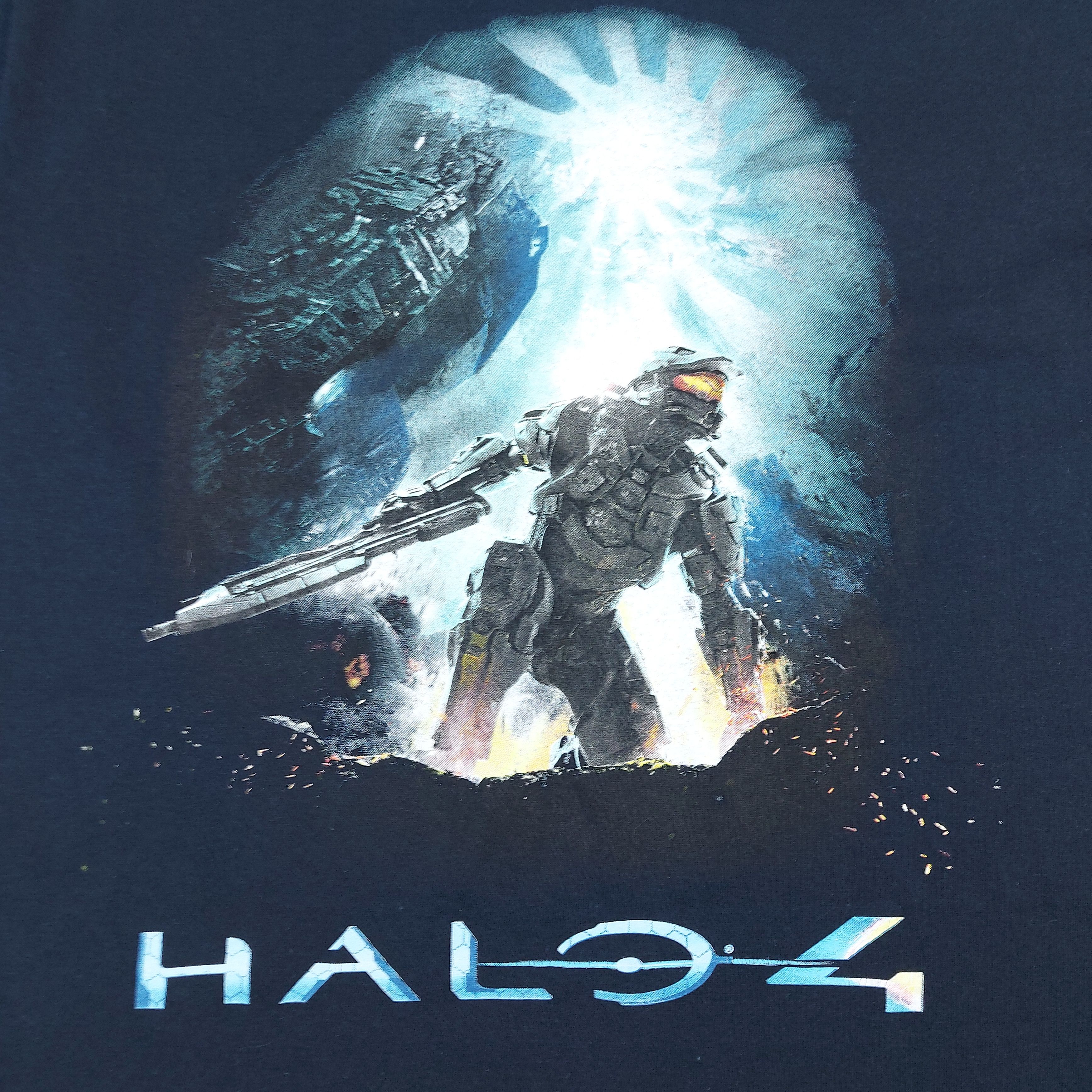 Halo Official 2012 Halo 4 Master Chief Xbox 360 Microsoft TEE Size US M / EU 48-50 / 2 - 4 Thumbnail