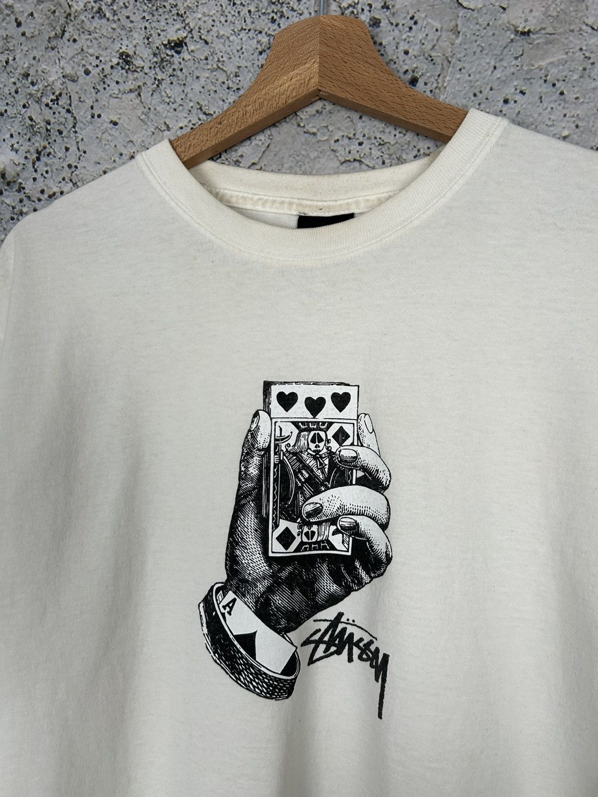 Stussy Vintage Stussy All Bets Off Tee Streetwear 90s Skate Rap Size US M / EU 48-50 / 2 - 3 Thumbnail