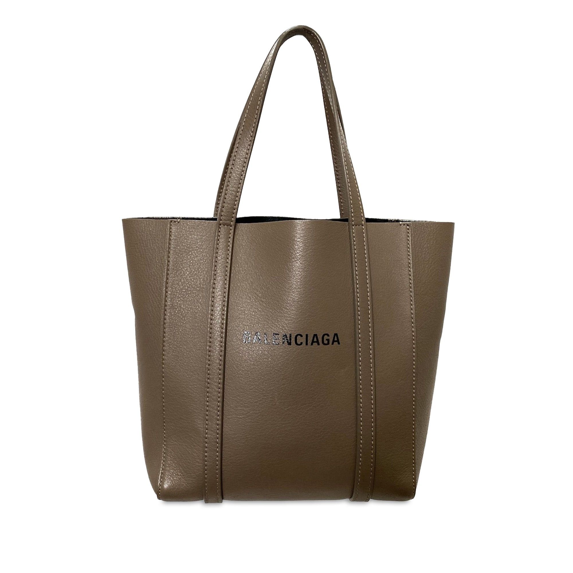 image of Balenciaga Everyday Tote Xxs Satchel in Brown, Women's