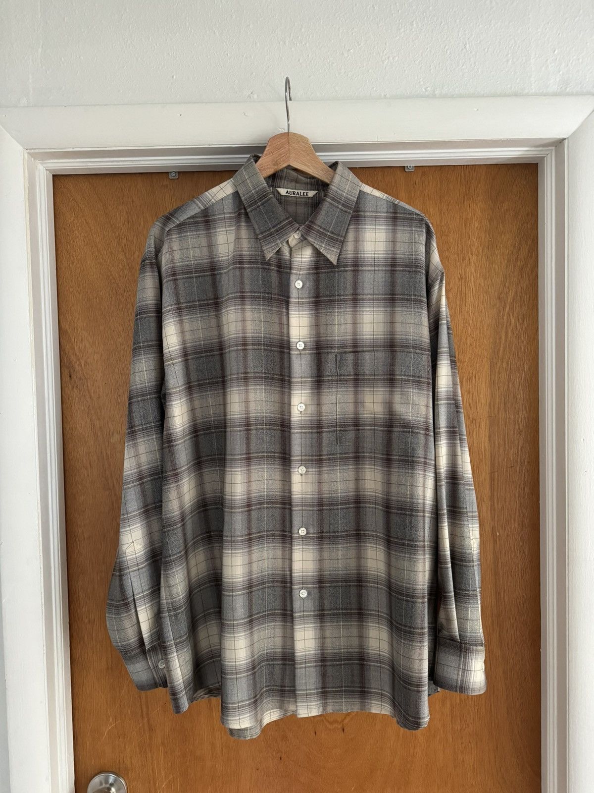 Auralee 20AW うすく wool fulling flannel setup