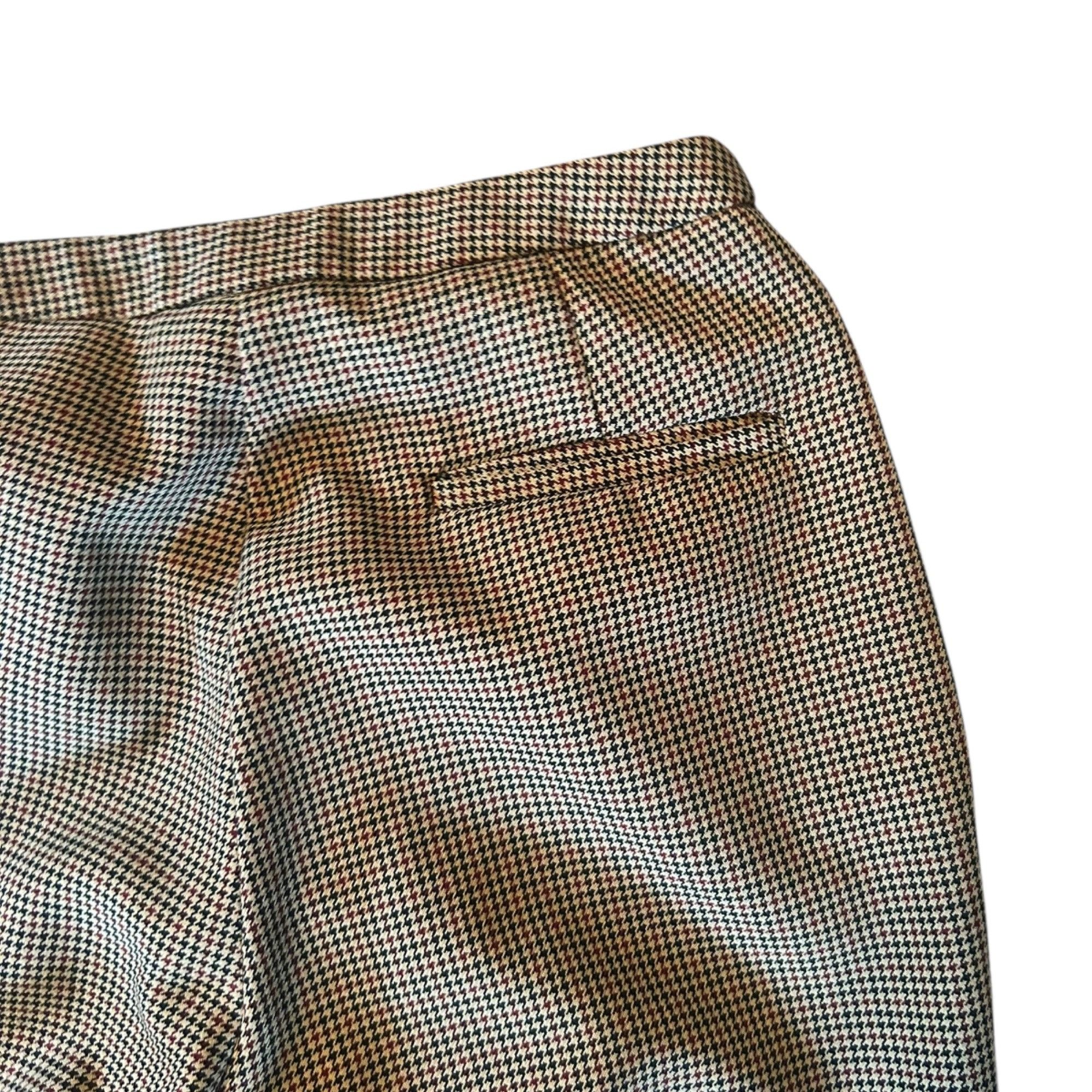 Vintage Vintage New York & Company Dark Academia Brown Trousers 2 Size 26" / US 2 / IT 38 - 3 Thumbnail