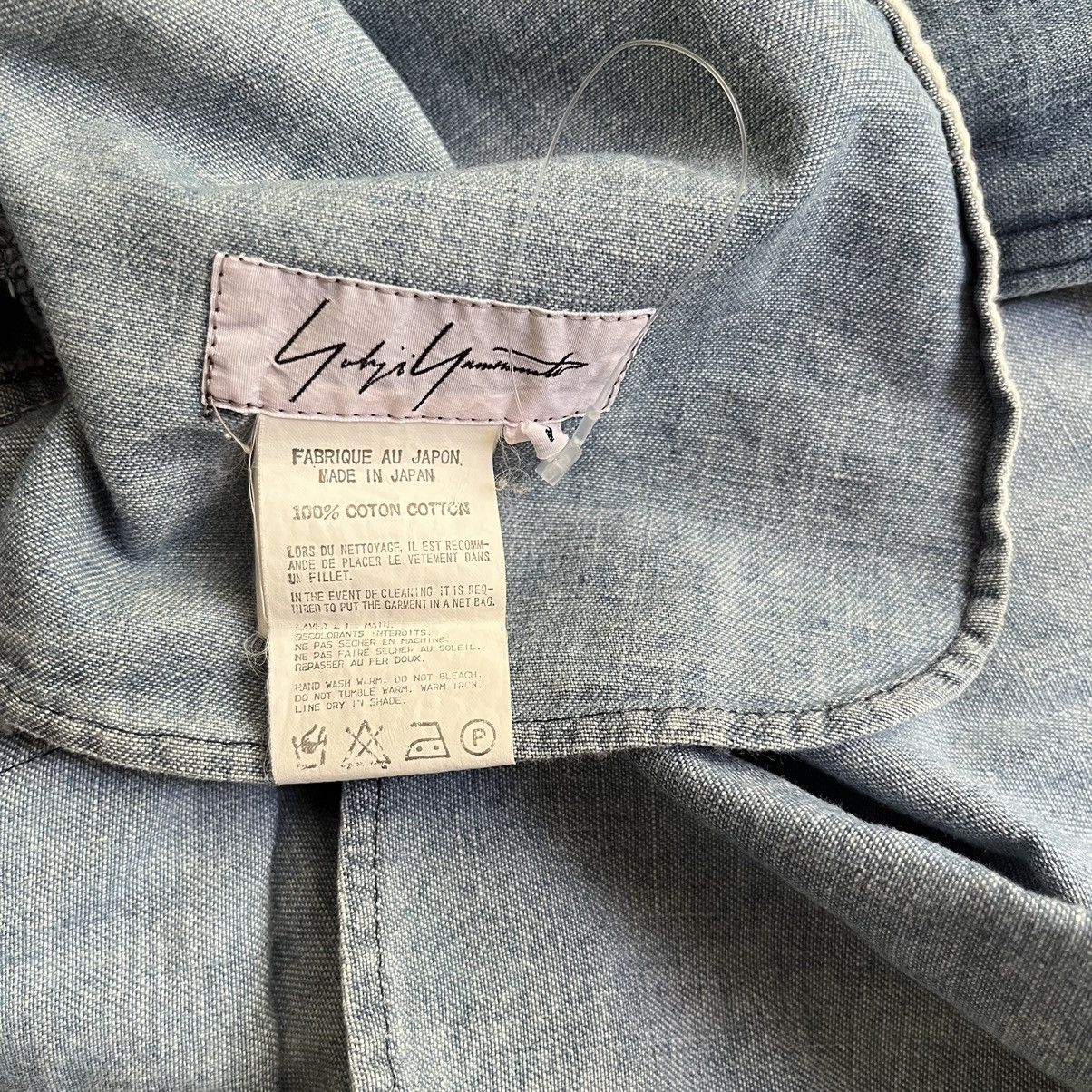 Yohji Yamamoto SS04 Flared Spotted Horse Treated Jeans Size 29" - 8 Thumbnail