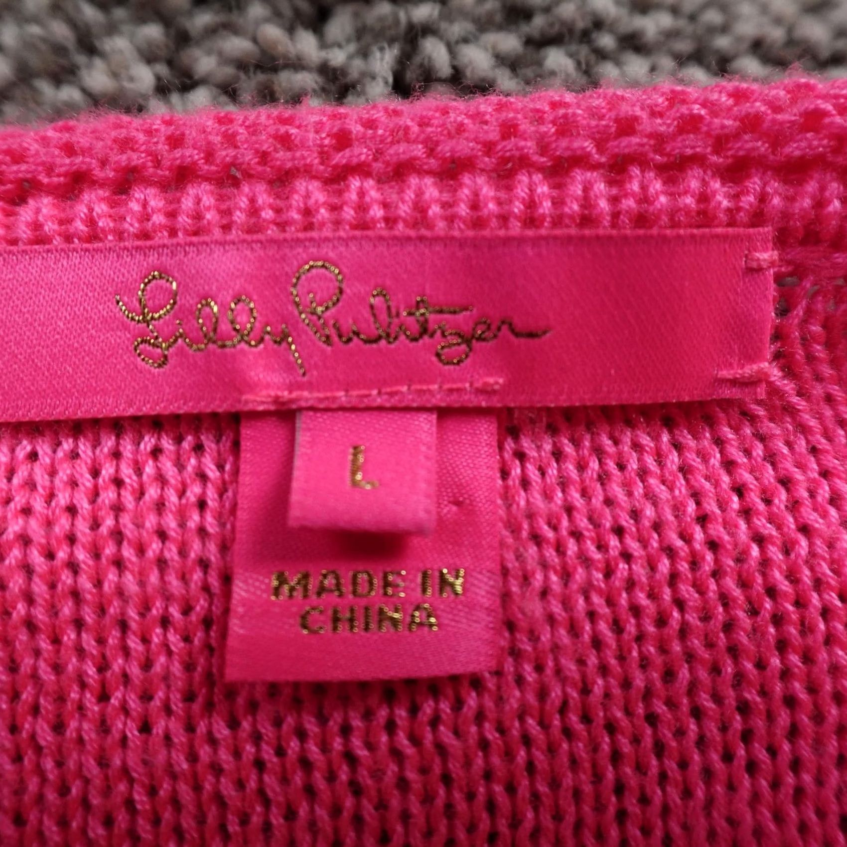 Lilly Pulitzer Lilly Pulitzer Sweater Womens L Pink White Ombre Striped Knit Pullover Preppy Shirt Womens L Pink White Ombre Striped Knit Pullover Size L / US 10 / IT 46 - 4 Thumbnail
